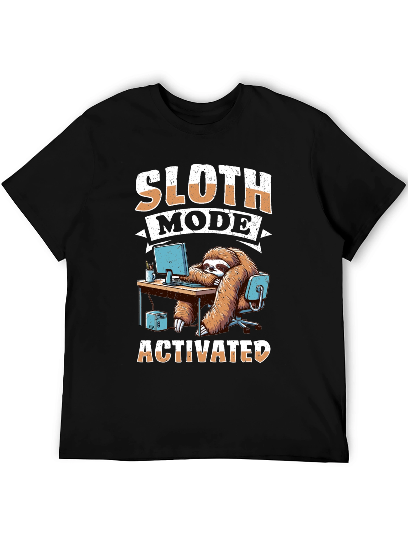 Sloth Mode Activated Graphic T-Shirt