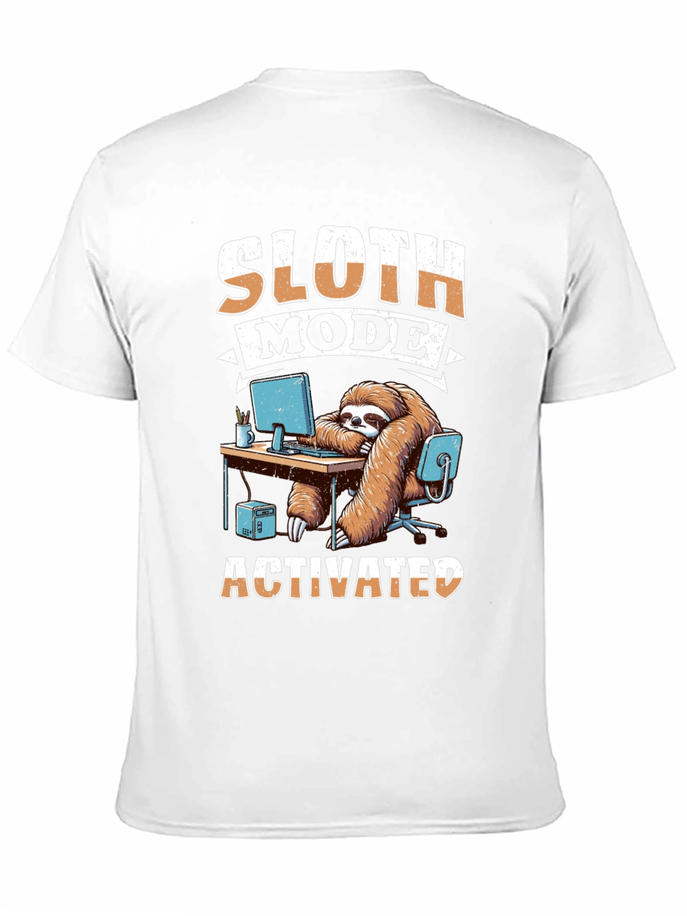 Sloth Mode Activated Graphic T-Shirt