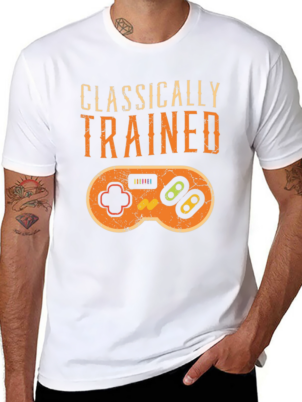 Classically Trained Gamer Graphic Tee