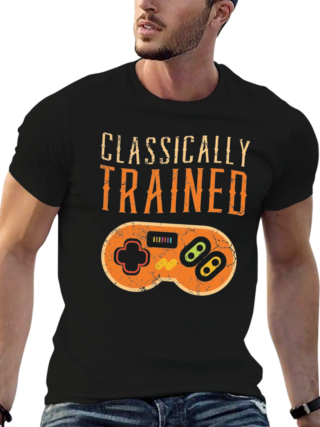 Classically Trained Gamer Graphic Tee