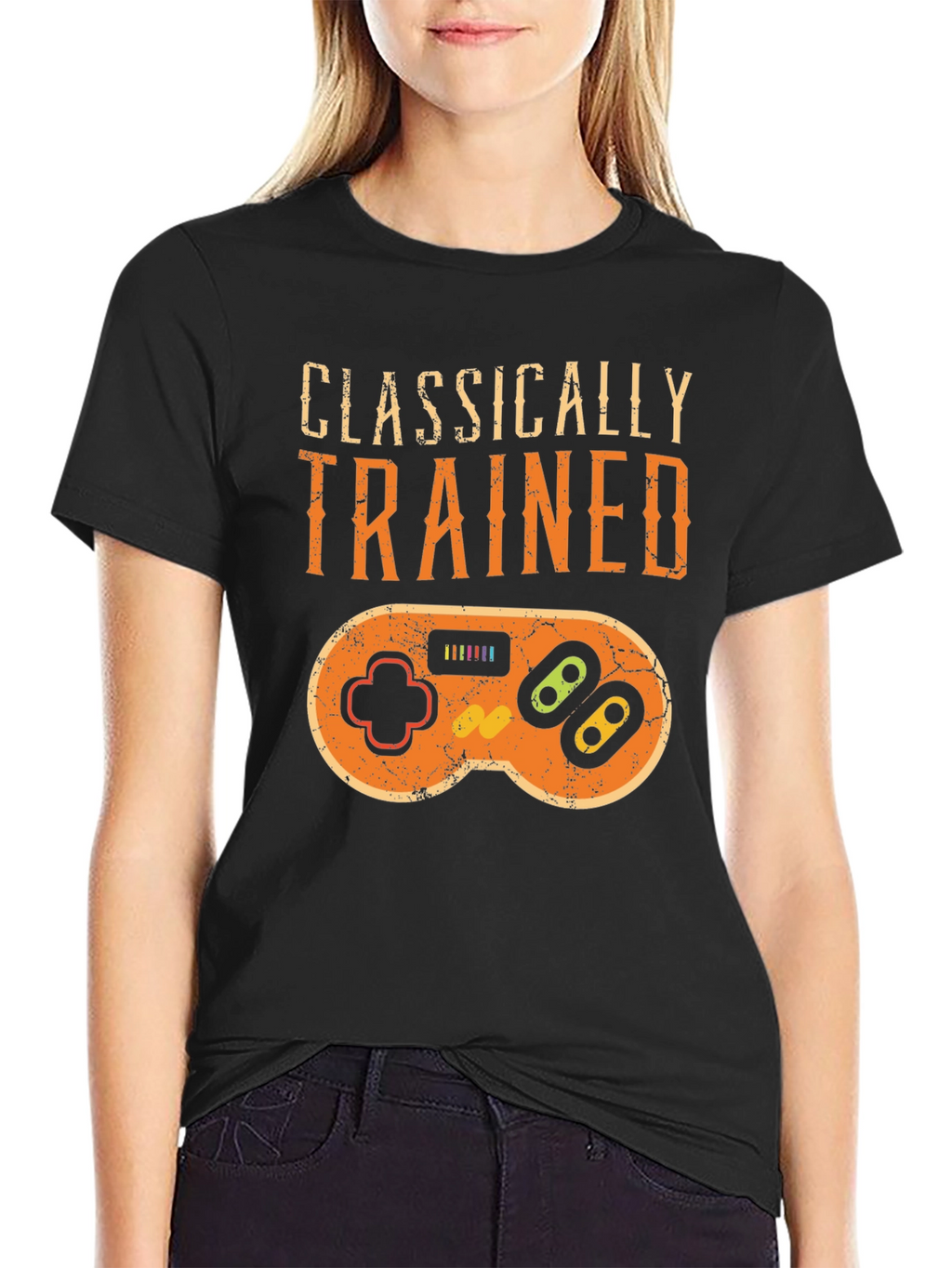 Classically Trained Gamer Graphic Tee