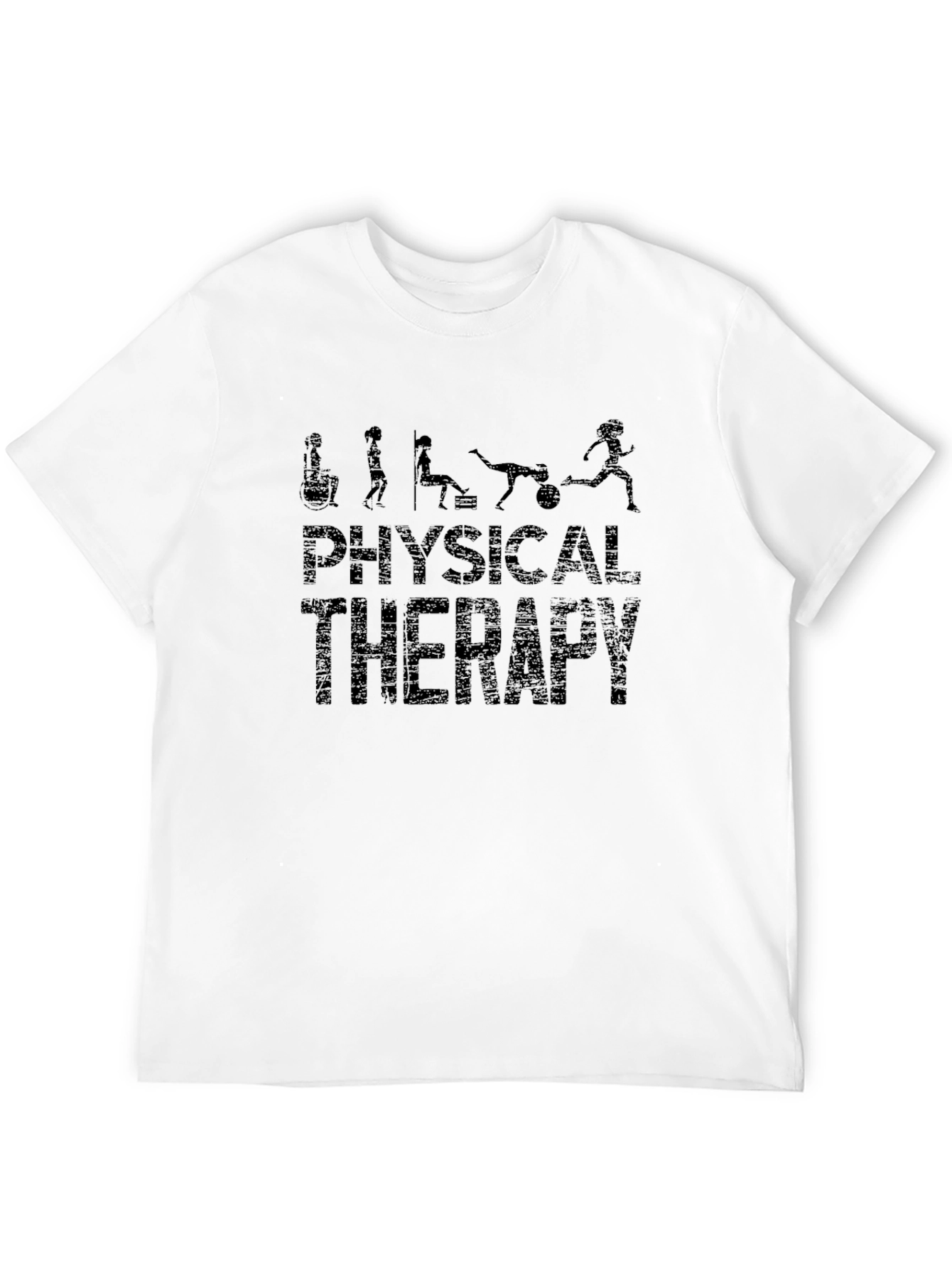 Physical Therapy Evolution Black T-Shirt