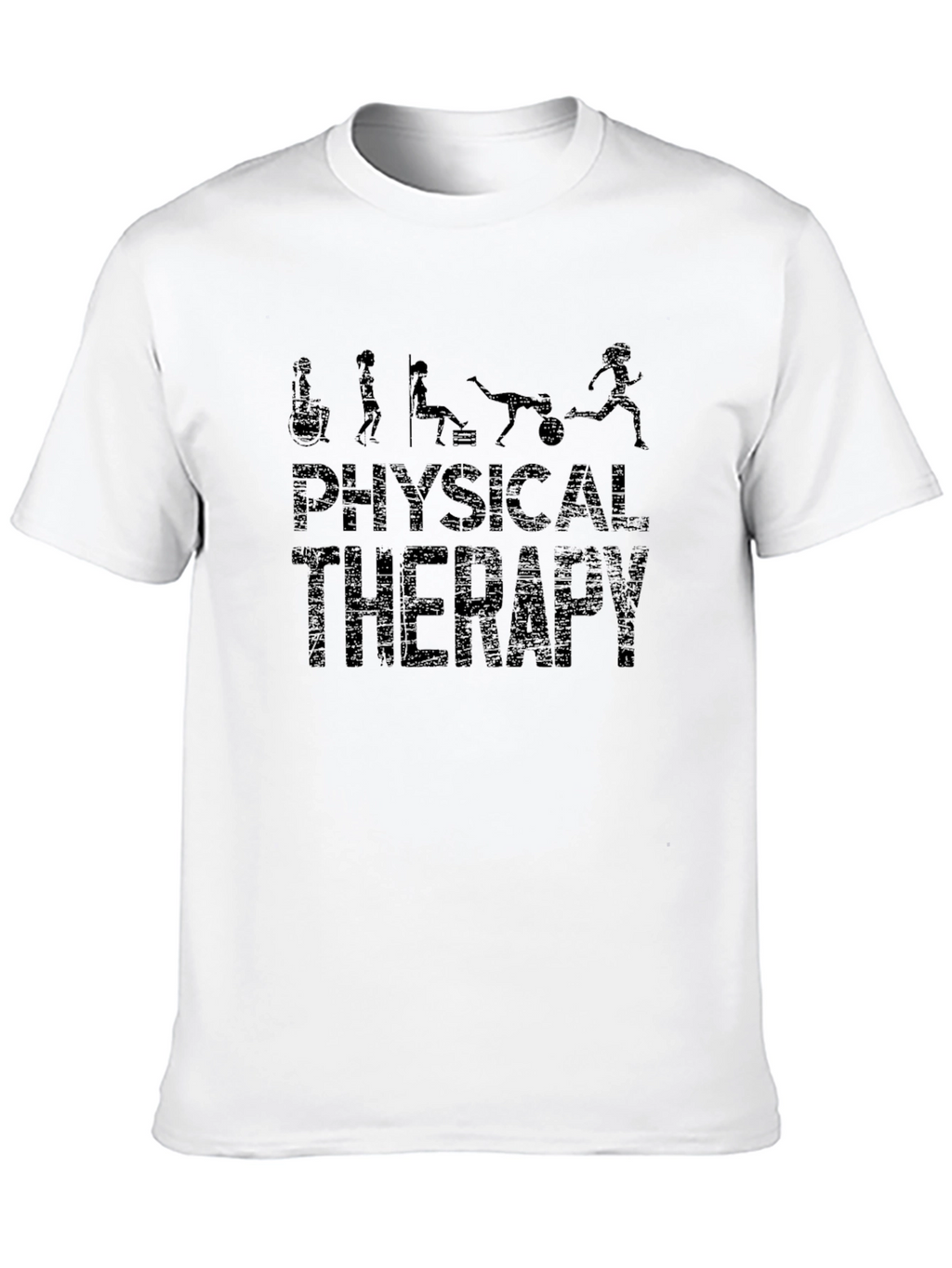 Physical Therapy Evolution Black T-Shirt