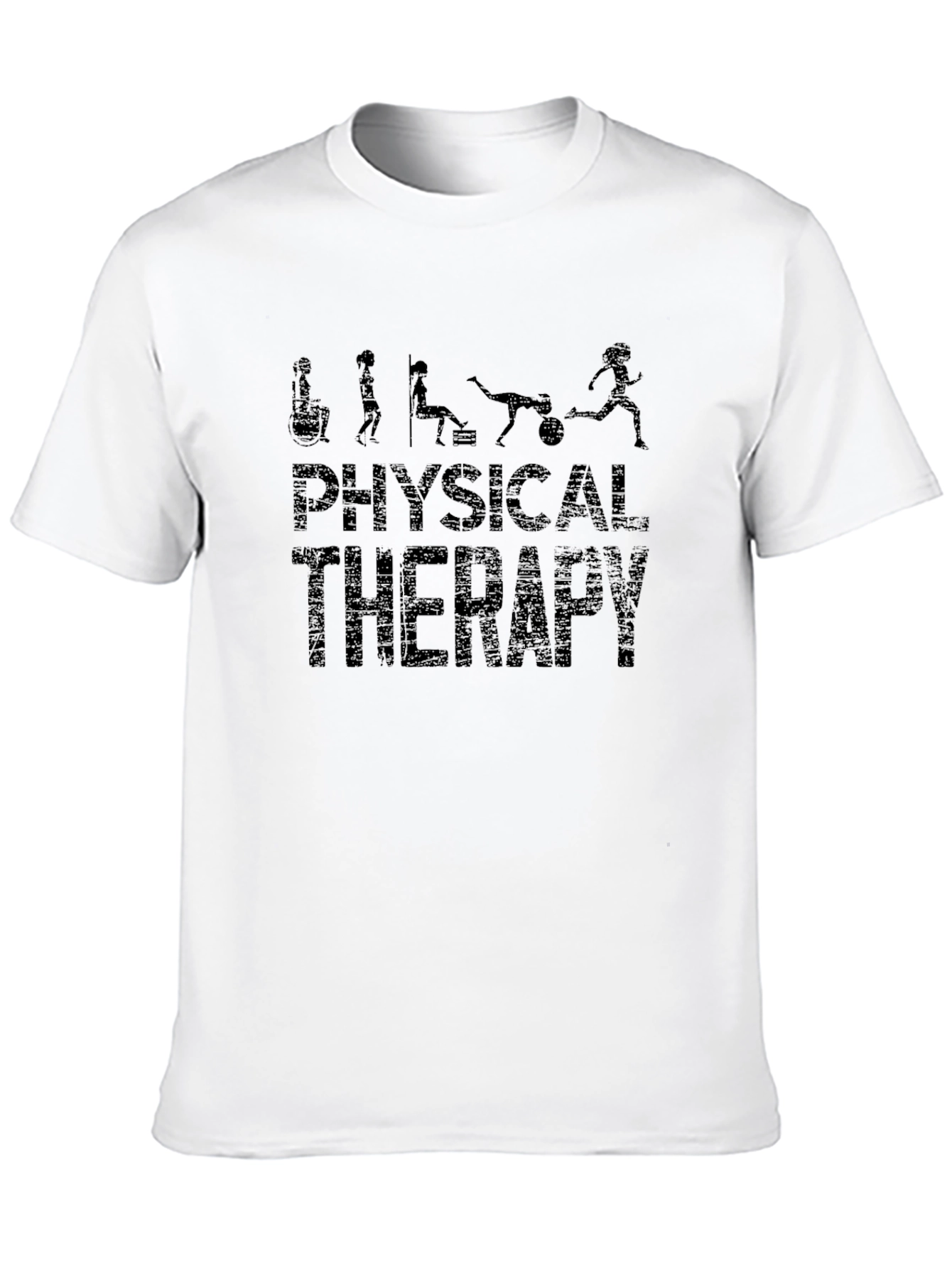 Physical Therapy Evolution Black T-Shirt