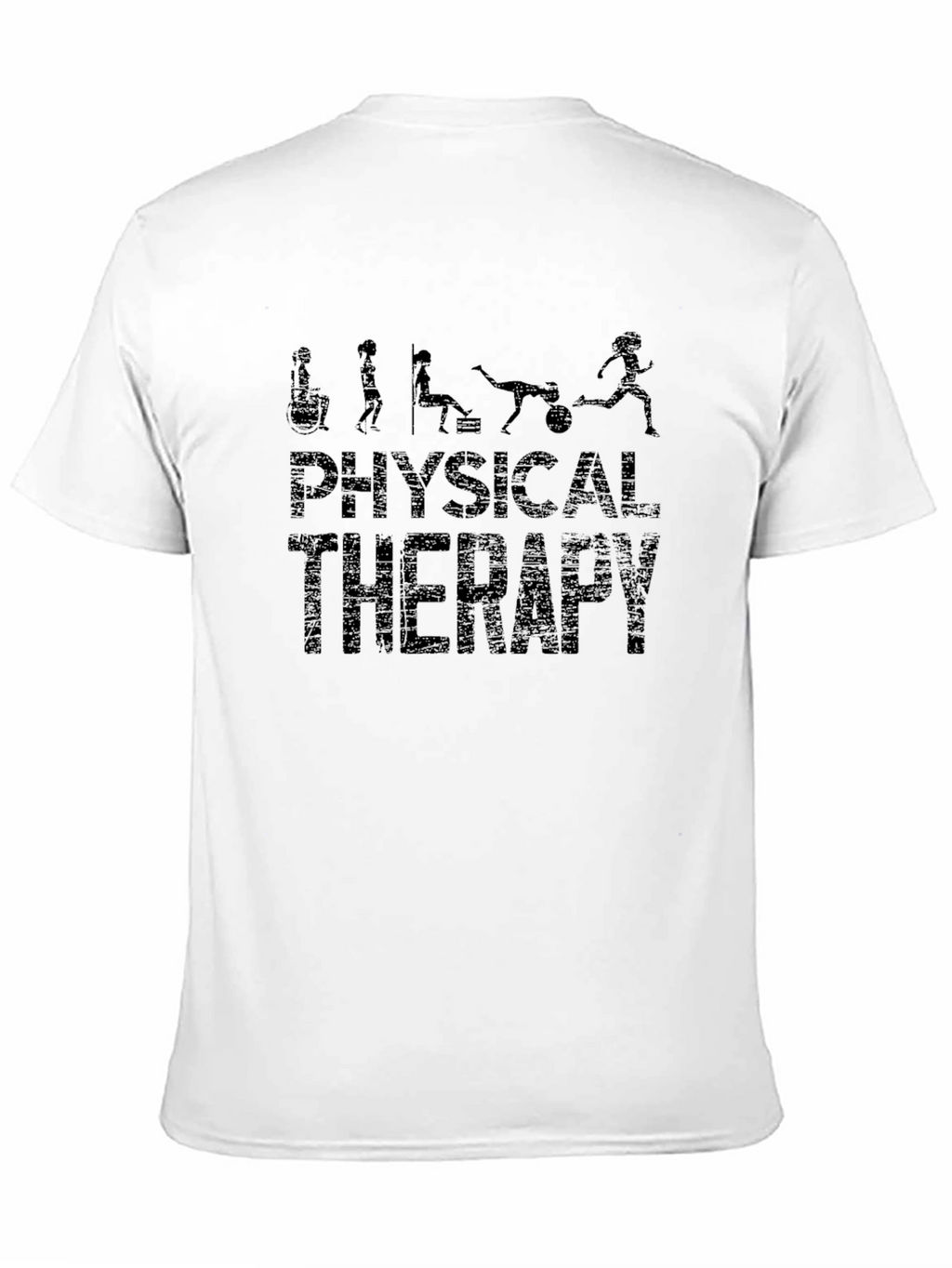 Physical Therapy Evolution Black T-Shirt
