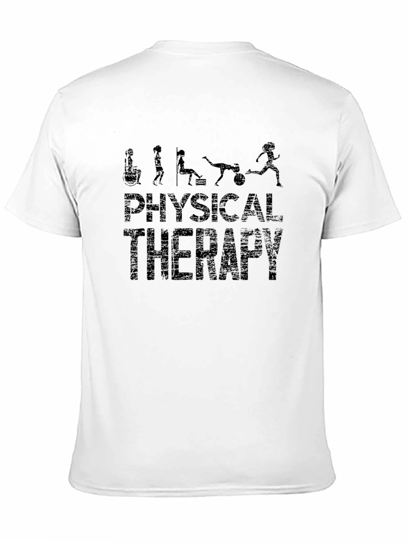 Physical Therapy Evolution Black T-Shirt
