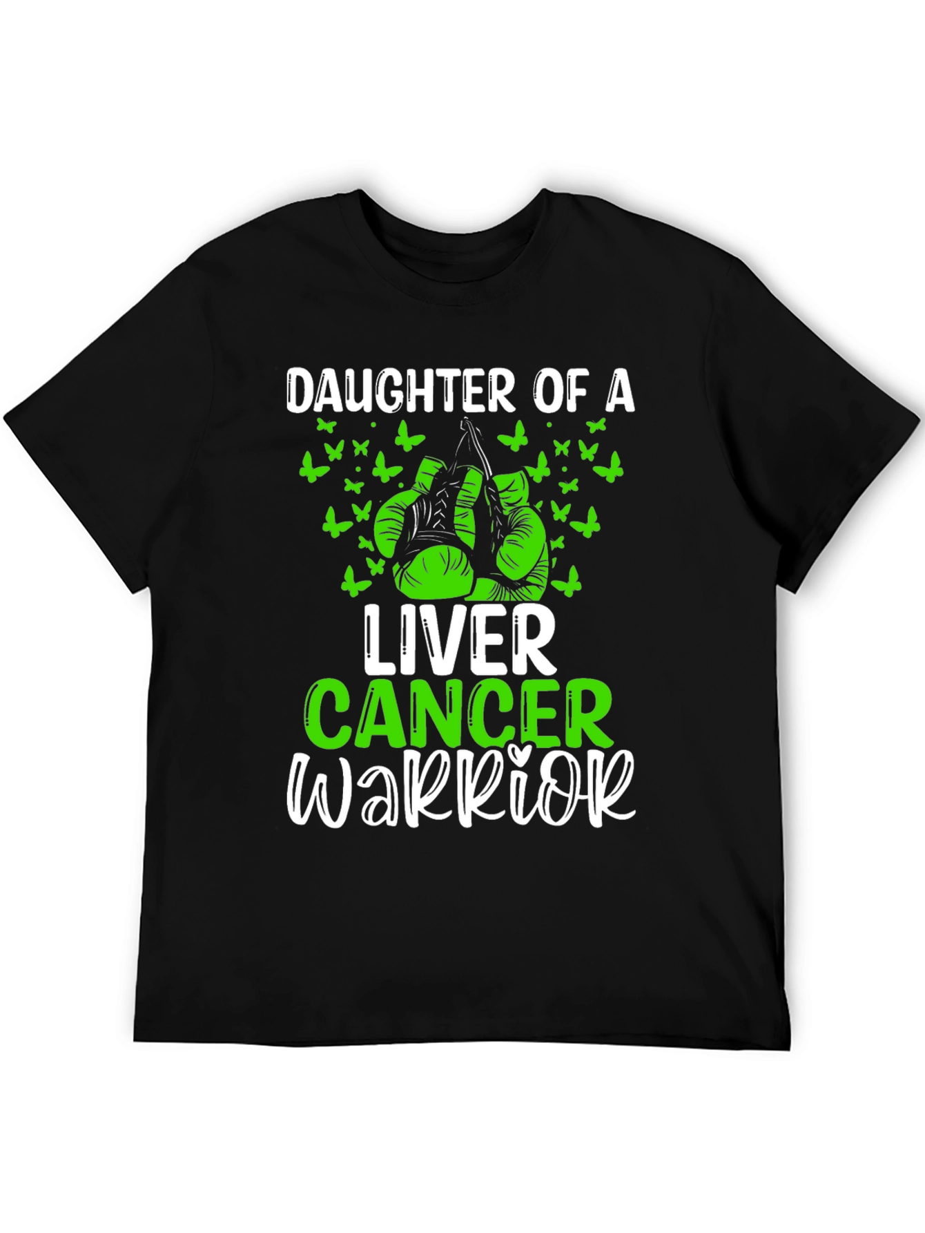 Liver Cancer Warrior Daughter T-Shirt