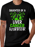 Liver Cancer Warrior Daughter T-Shirt