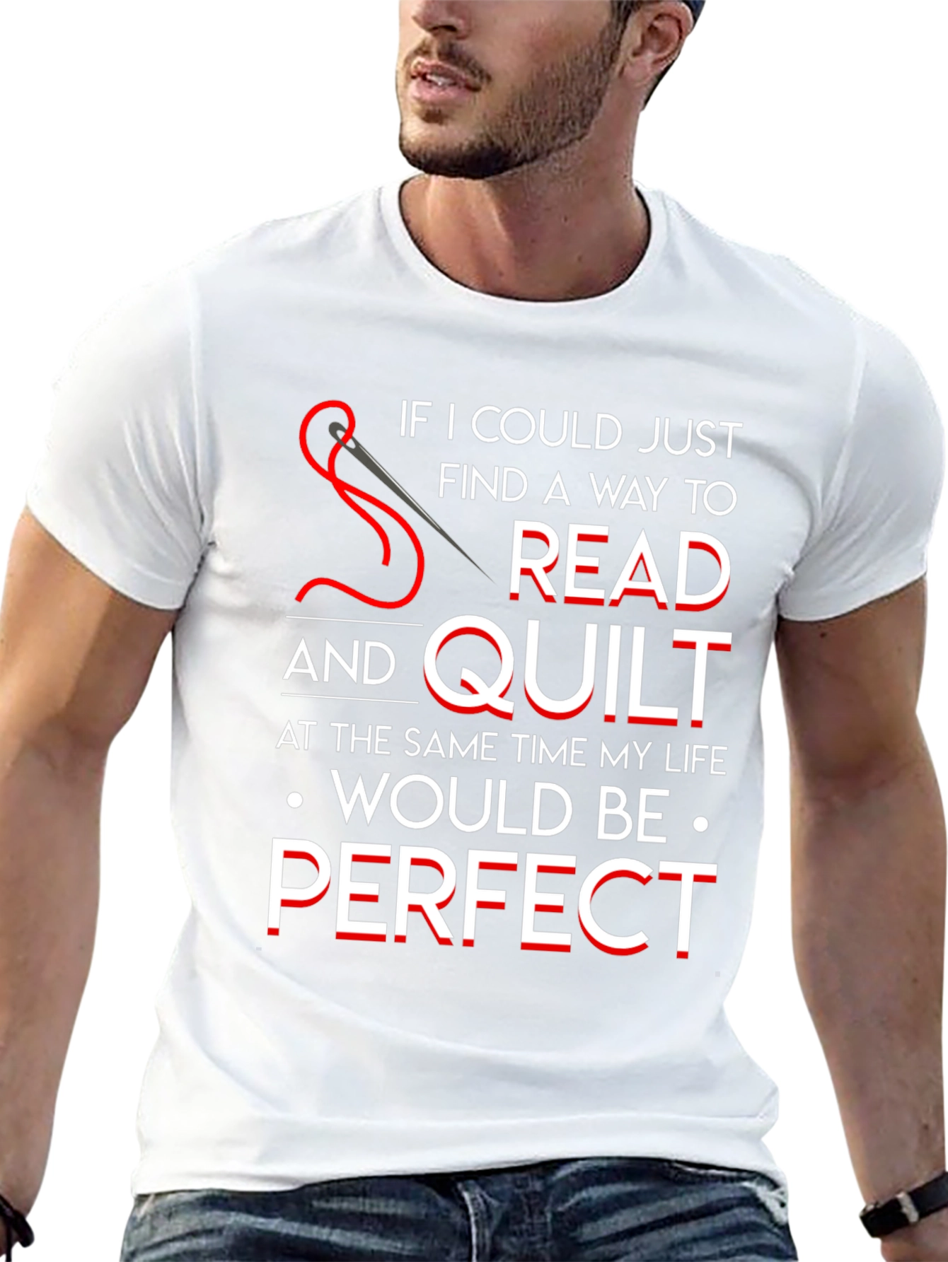 Read and Quilt Perfect T-Shirt