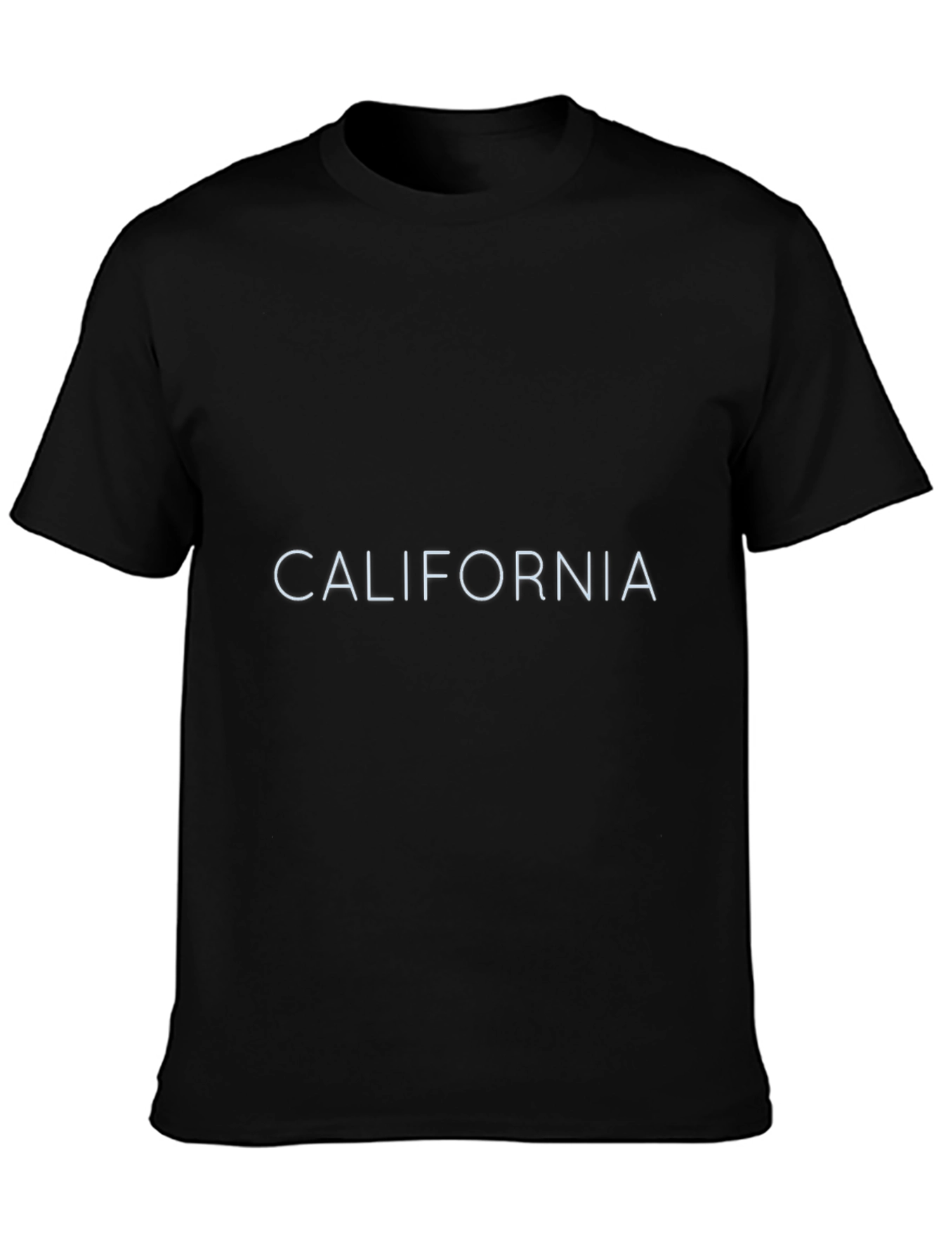 California Graphic Black T-Shirt