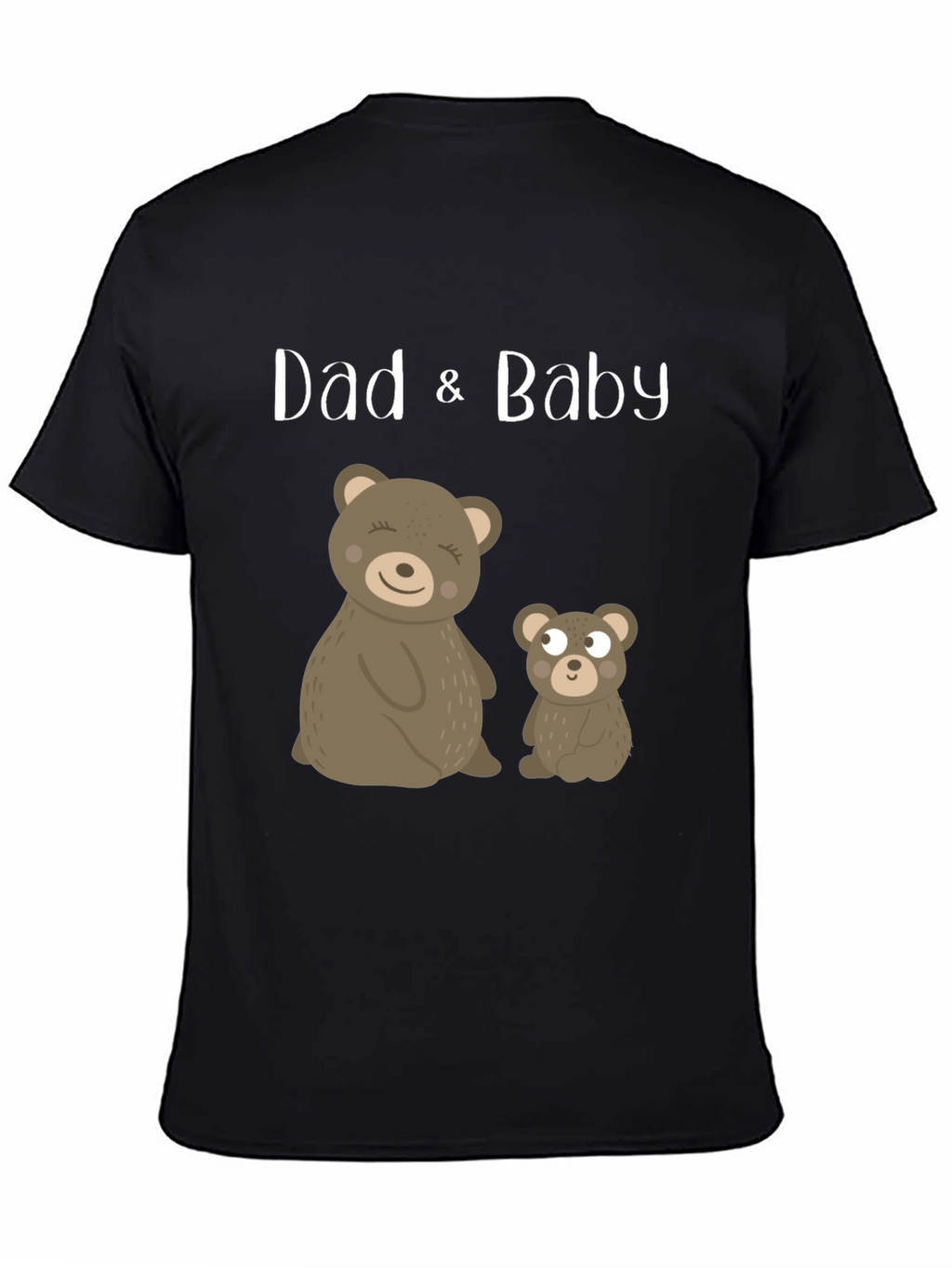 Dad & Baby Bear Matching Graphic Tee