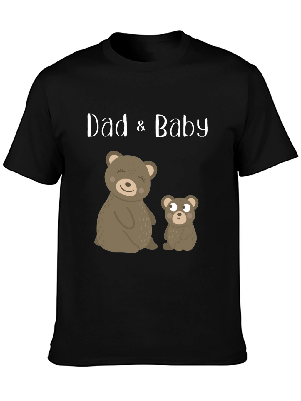 Dad & Baby Bear Matching Graphic Tee