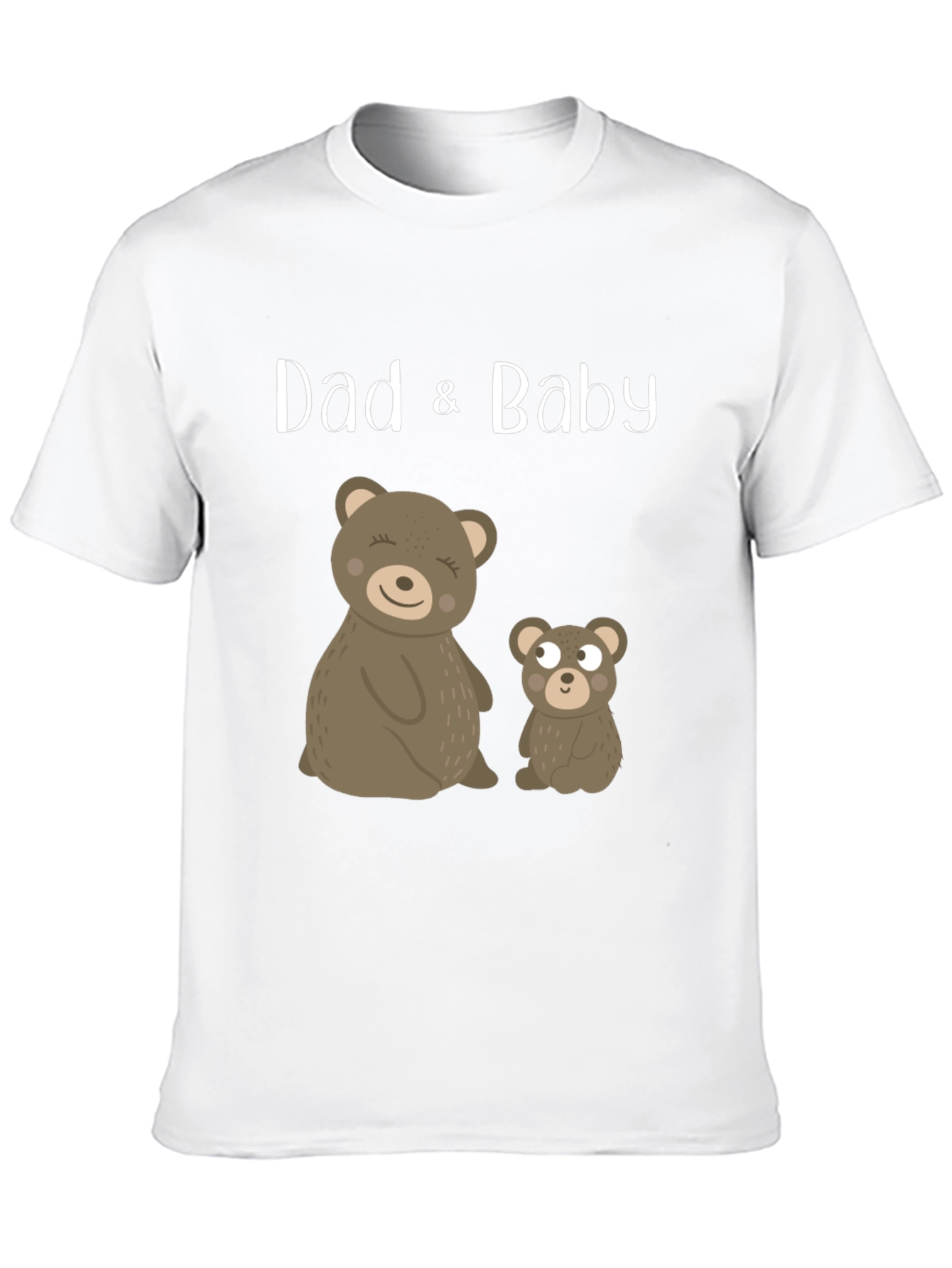 Dad & Baby Bear Matching Graphic Tee