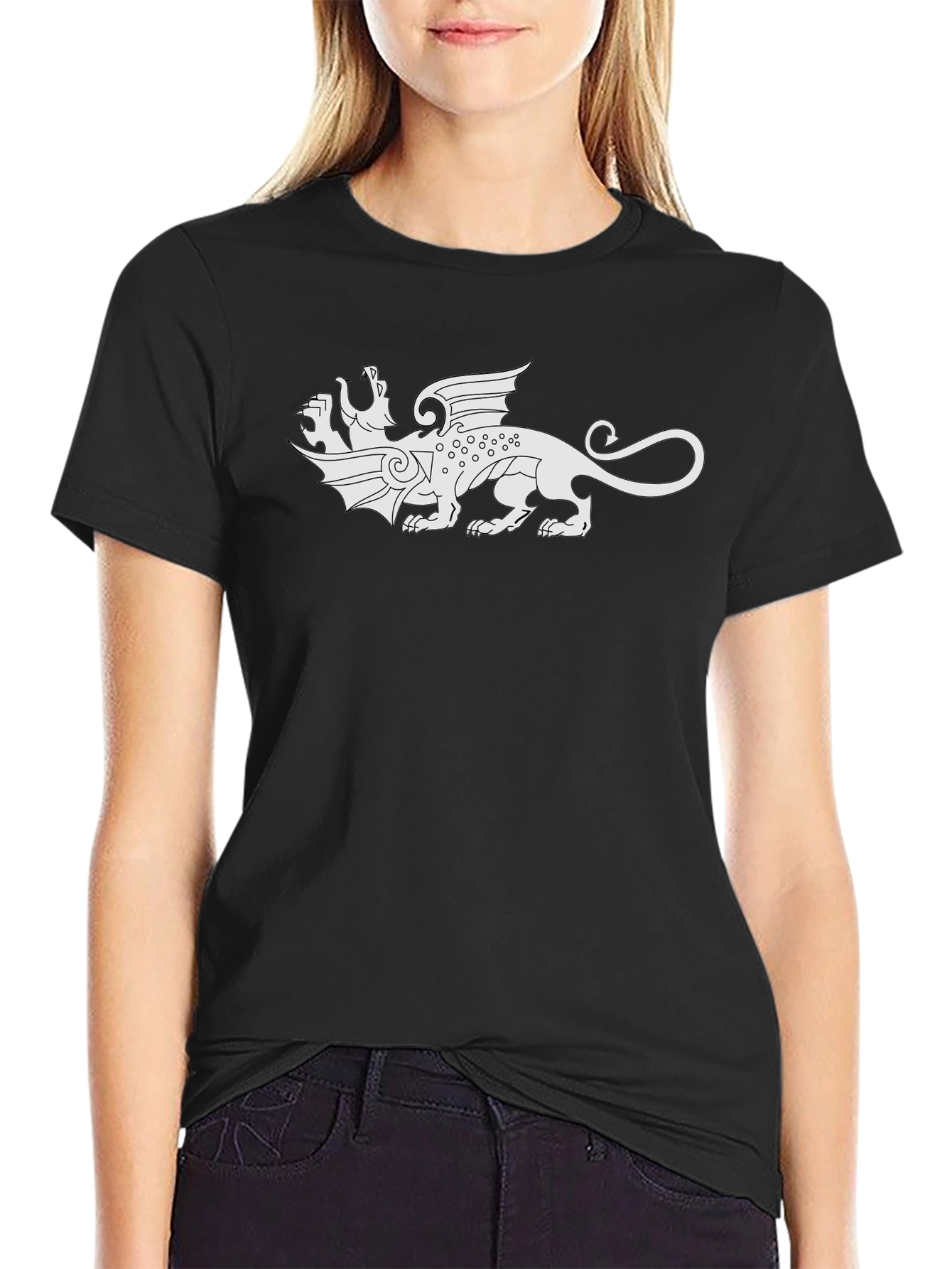 Two-Headed Dragon Graphic Tee