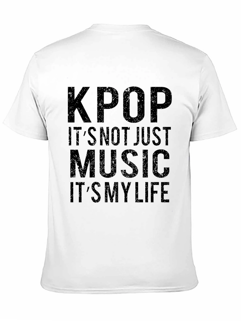 KPOP Its My Life Black T-Shirt