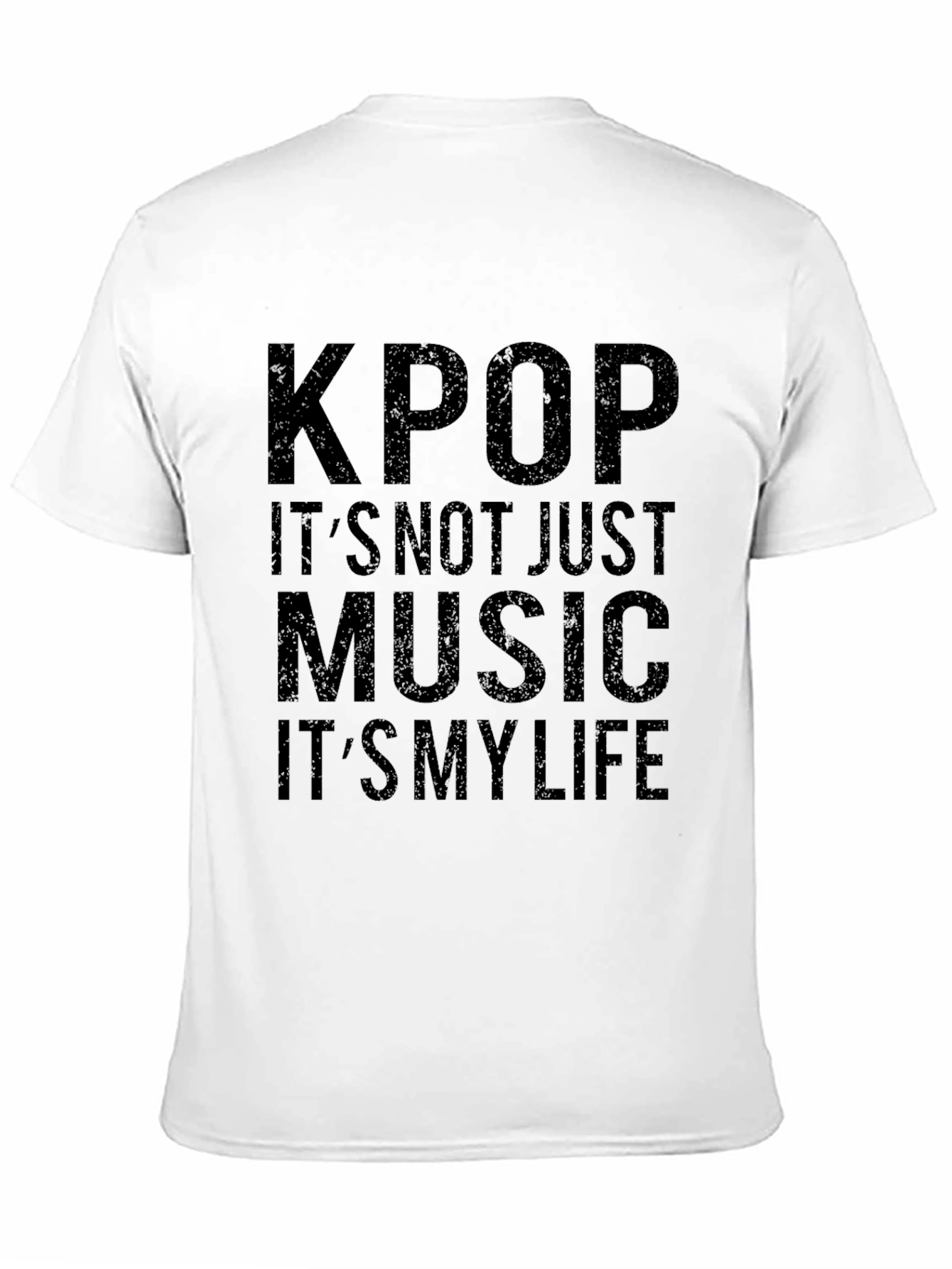 KPOP Its My Life Black T-Shirt
