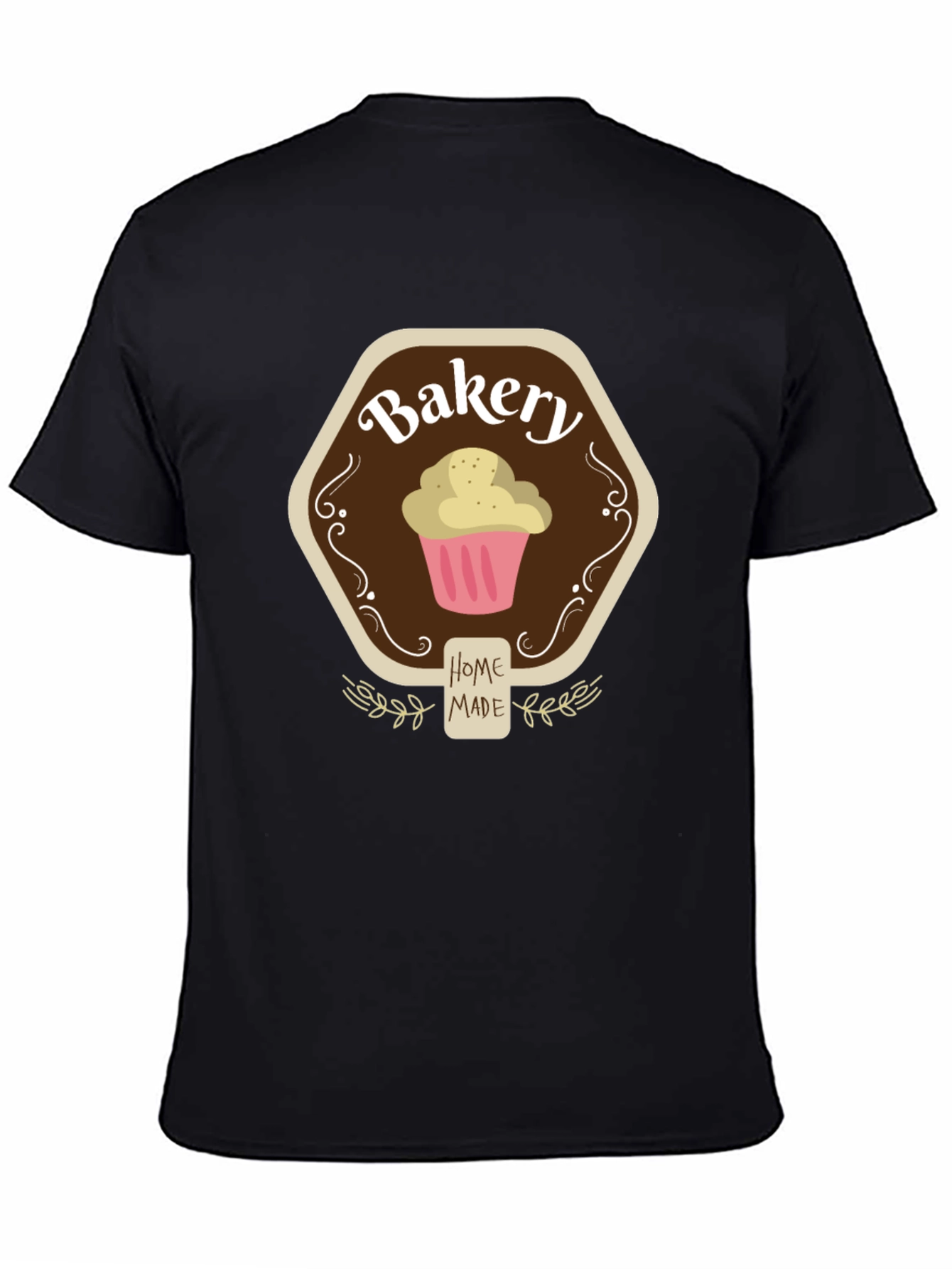 Bakery Home Made Cupcake Graphic Tee