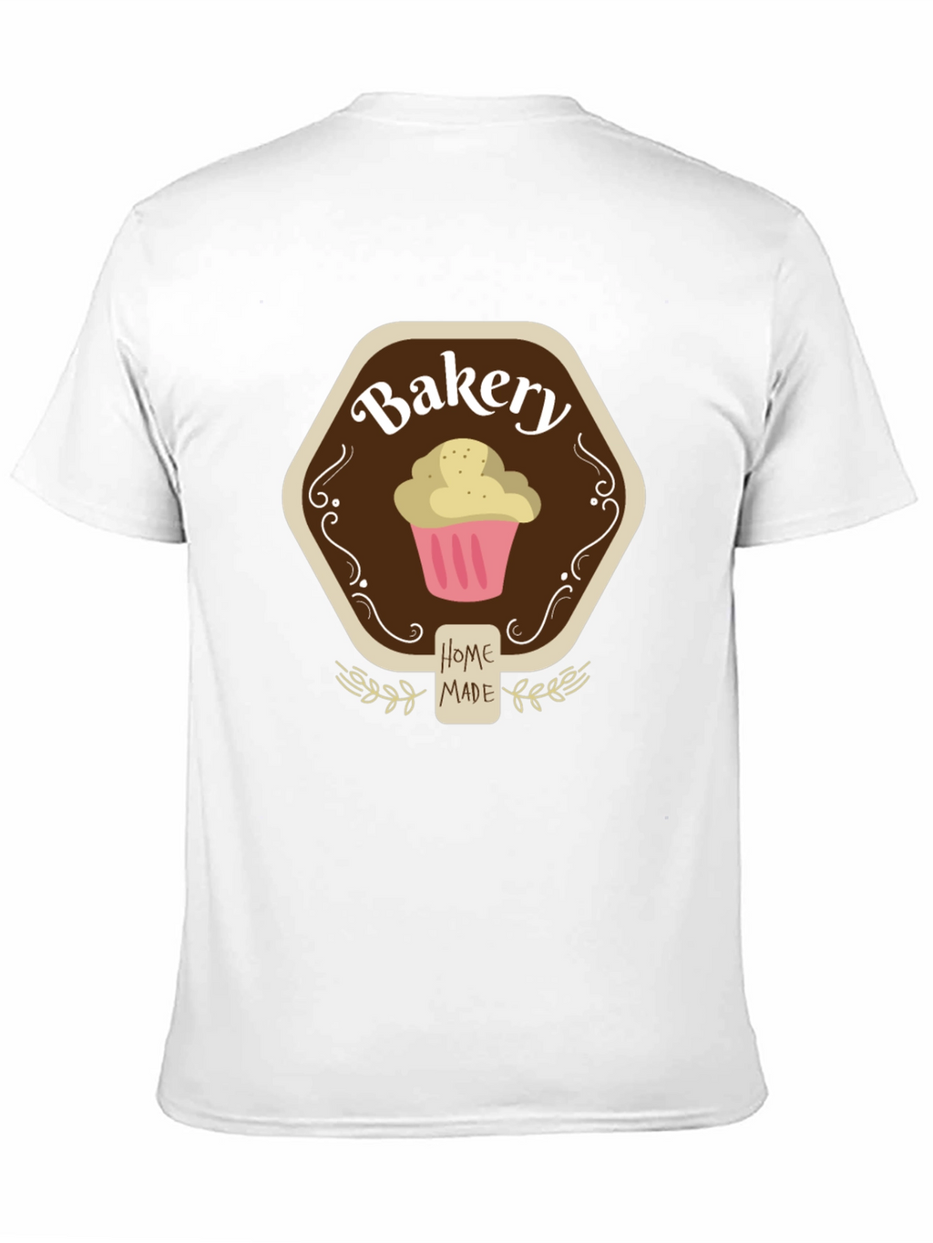 Bakery Home Made Cupcake Graphic Tee