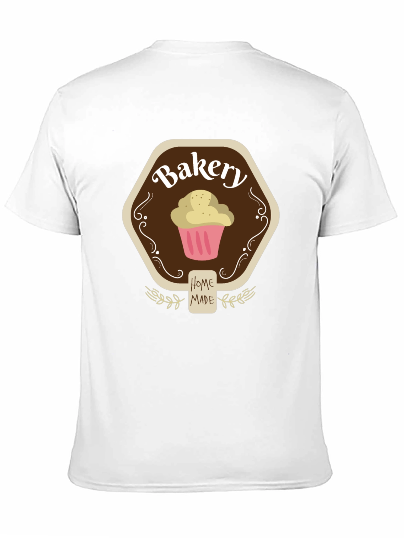 Bakery Home Made Cupcake Graphic Tee