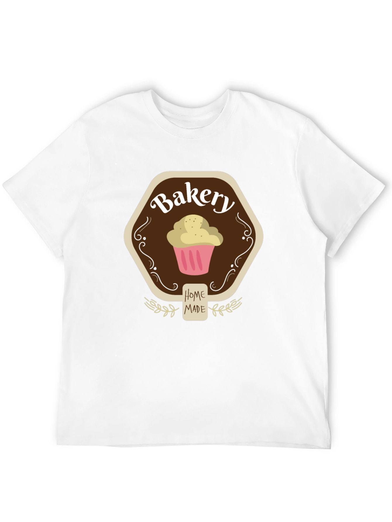 Bakery Home Made Cupcake Graphic Tee