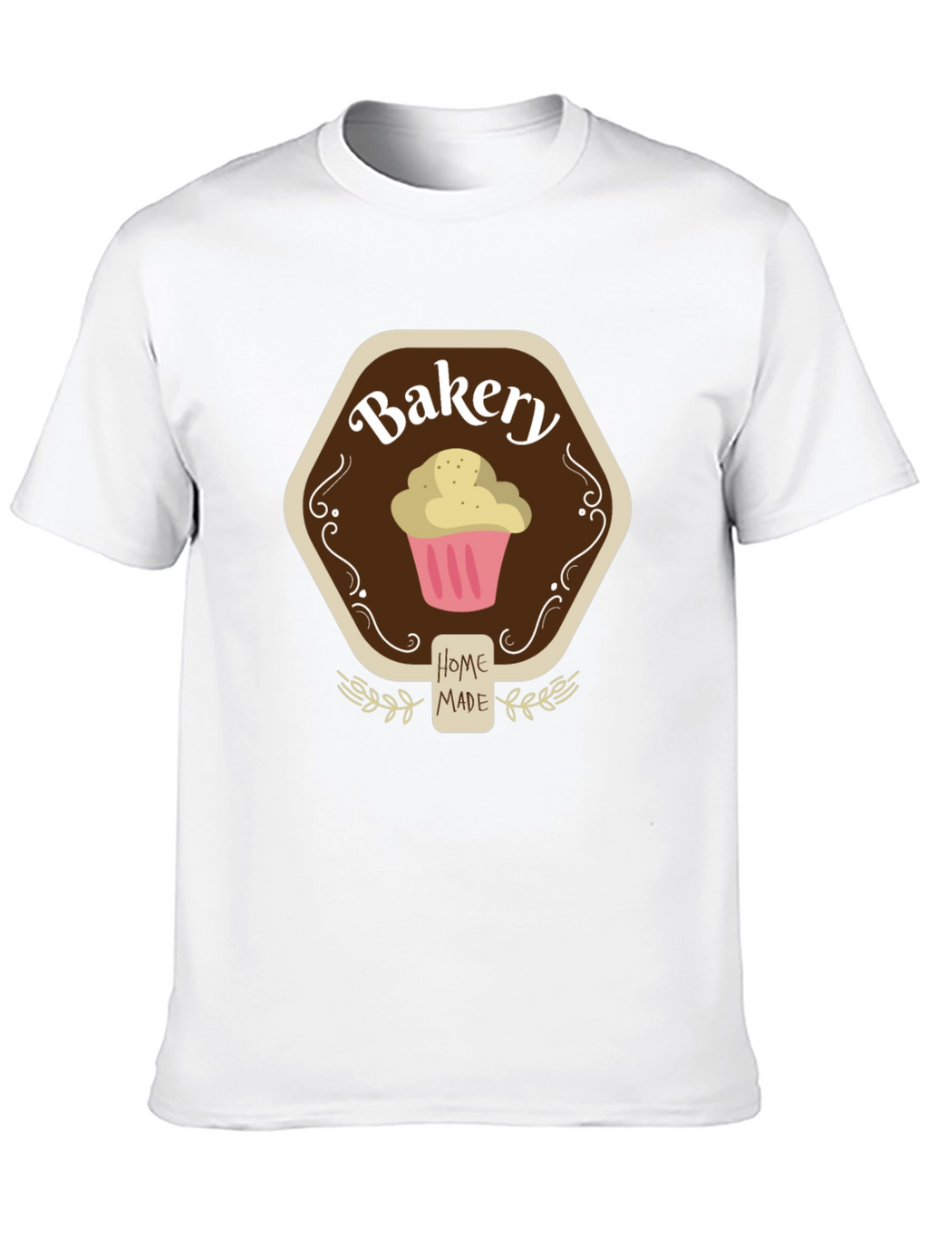 Bakery Home Made Cupcake Graphic Tee