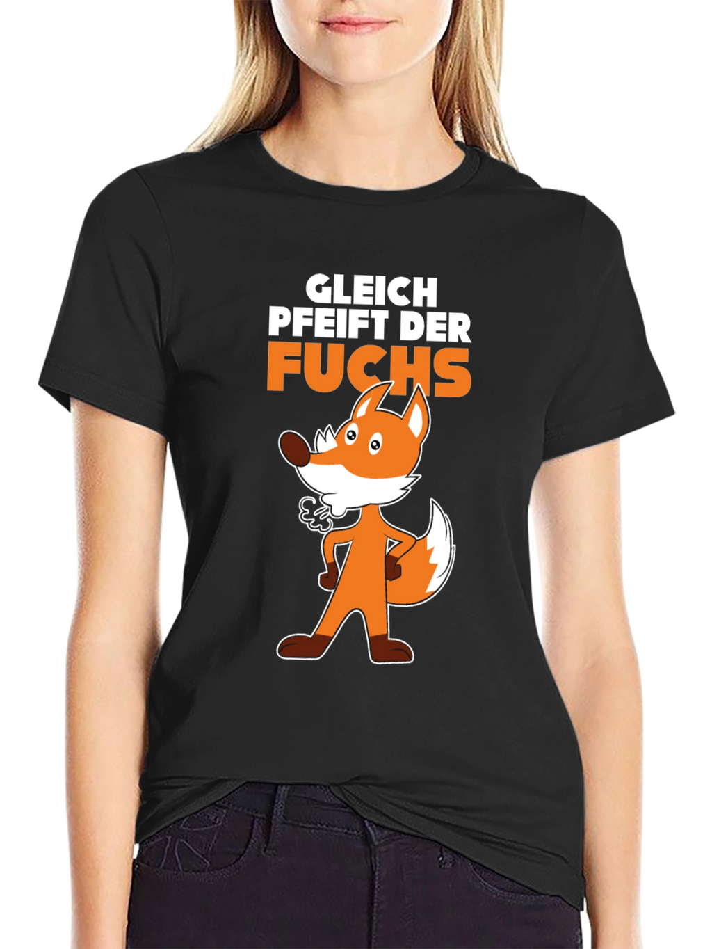 Funny Fox T-Shirt - German Saying Design