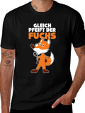 Funny Fox T-Shirt - German Saying Design