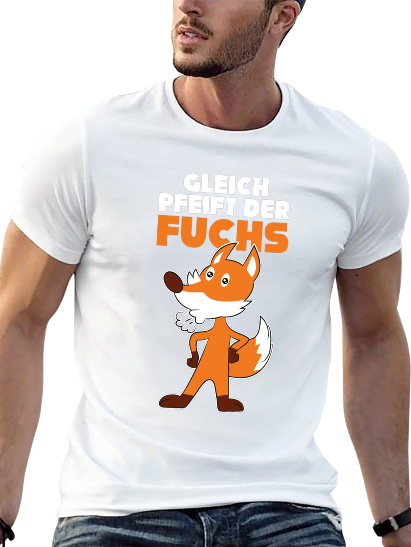Funny Fox T-Shirt - German Saying Design