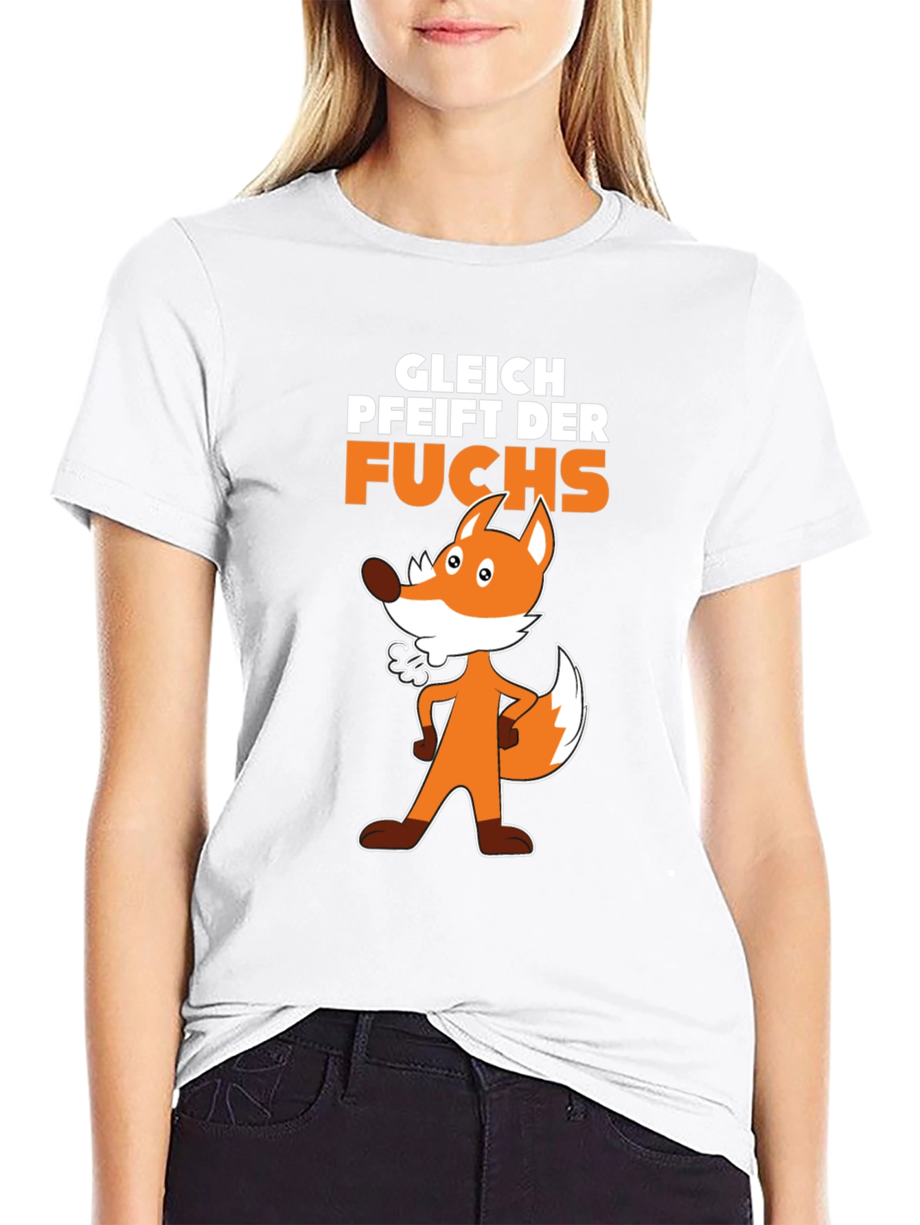 Funny Fox T-Shirt - German Saying Design