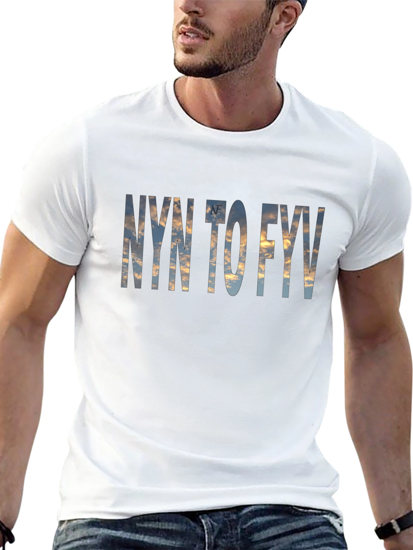 NYN to FYV Graphic T-Shirt - Modern Style