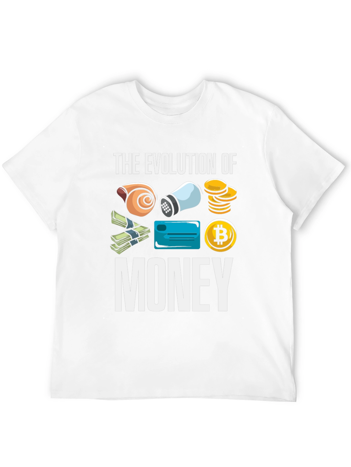 Evolution of Money Graphic T-Shirt