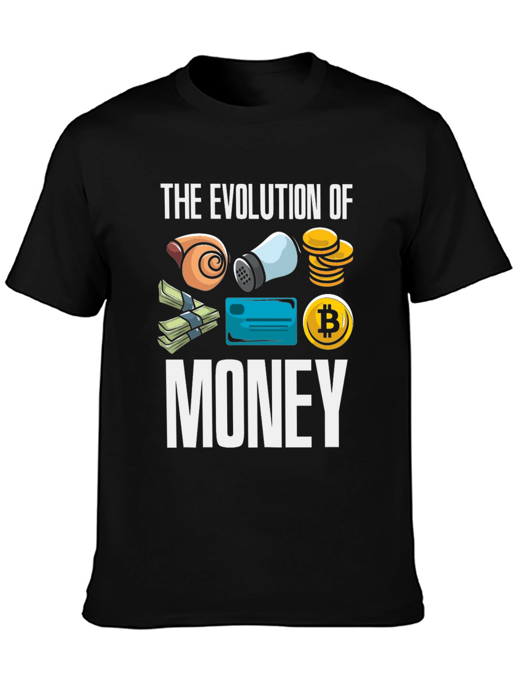 Evolution of Money Graphic T-Shirt