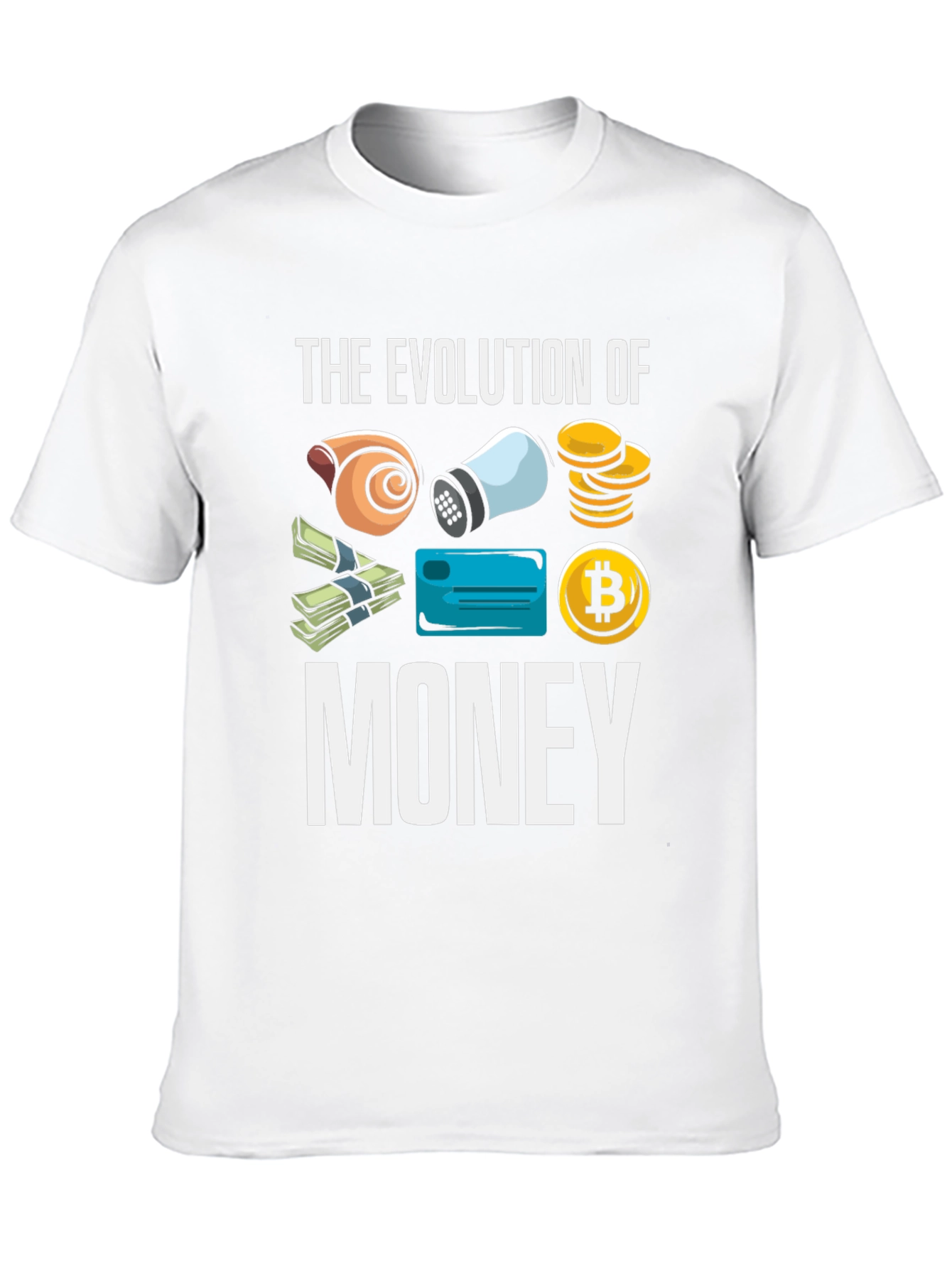 Evolution of Money Graphic T-Shirt