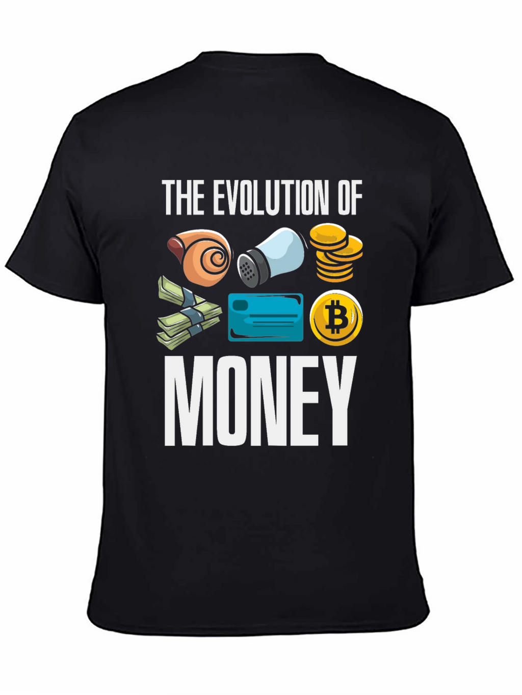 Evolution of Money Graphic T-Shirt