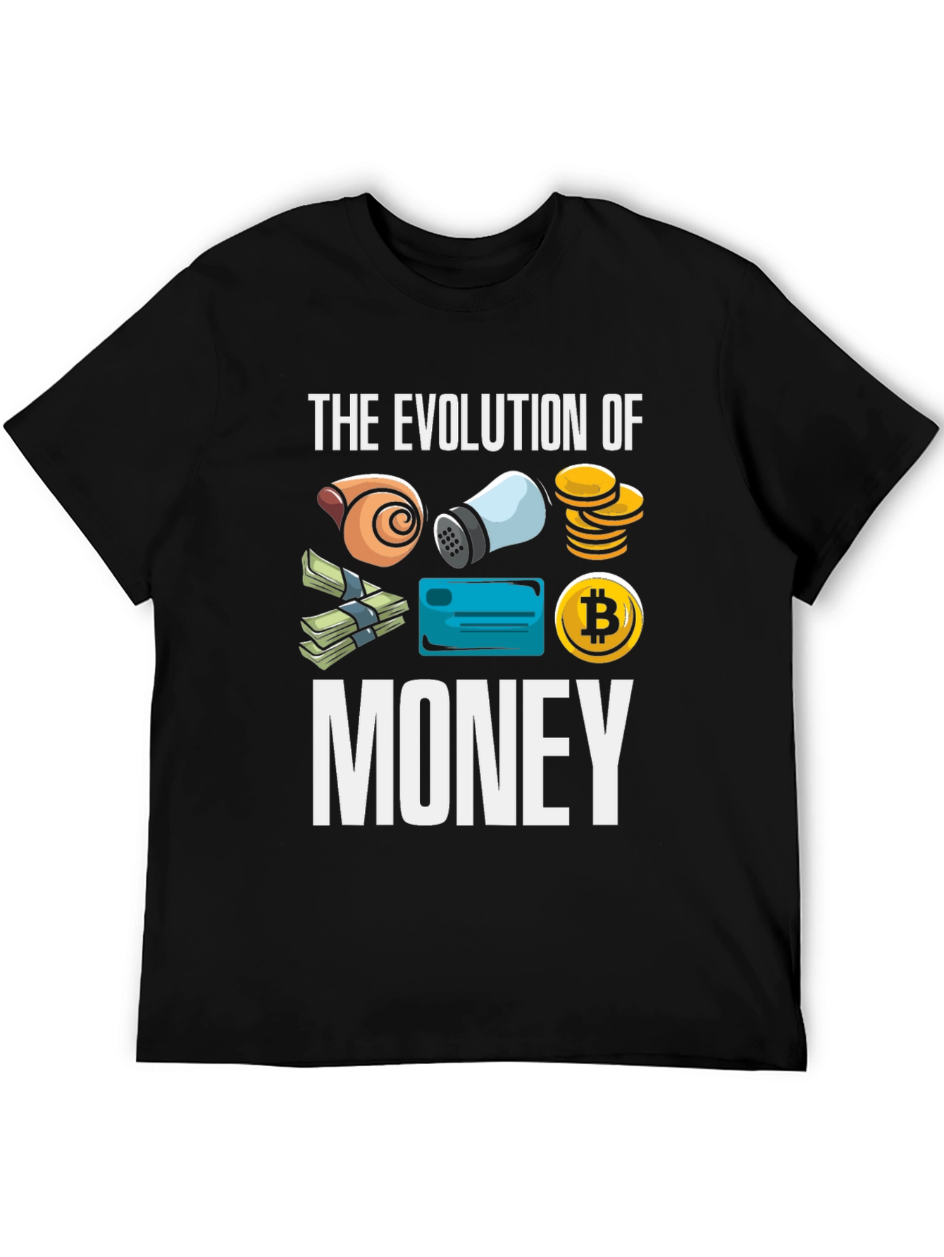 Evolution of Money Graphic T-Shirt