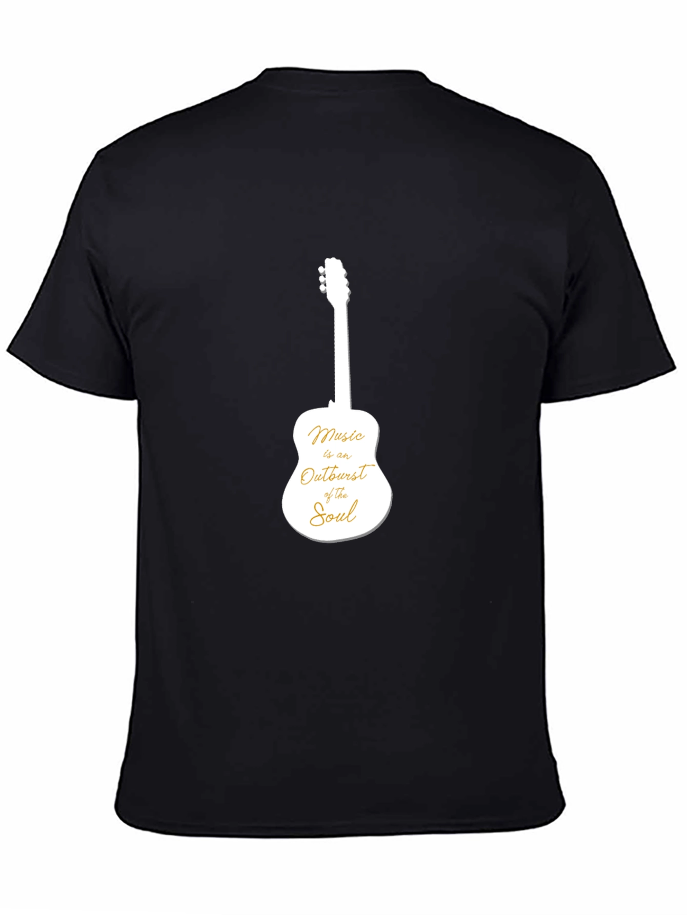 Music Outburst Soul Guitar Graphic T-Shirt
