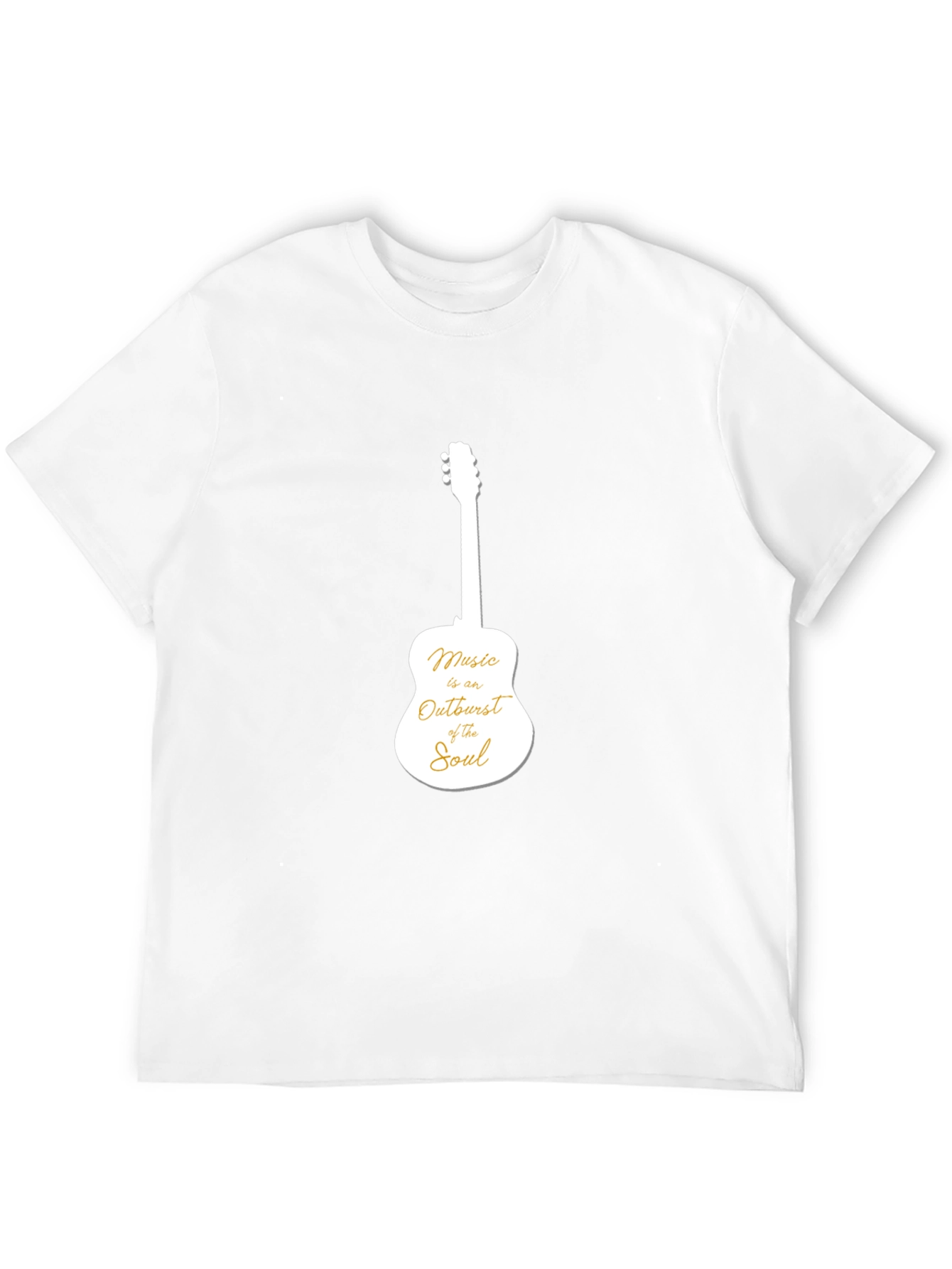 Music Outburst Soul Guitar Graphic T-Shirt