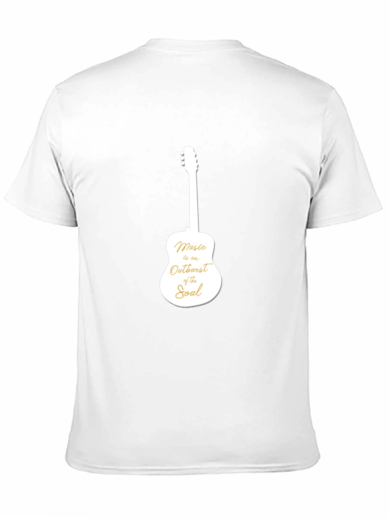 Music Outburst Soul Guitar Graphic T-Shirt