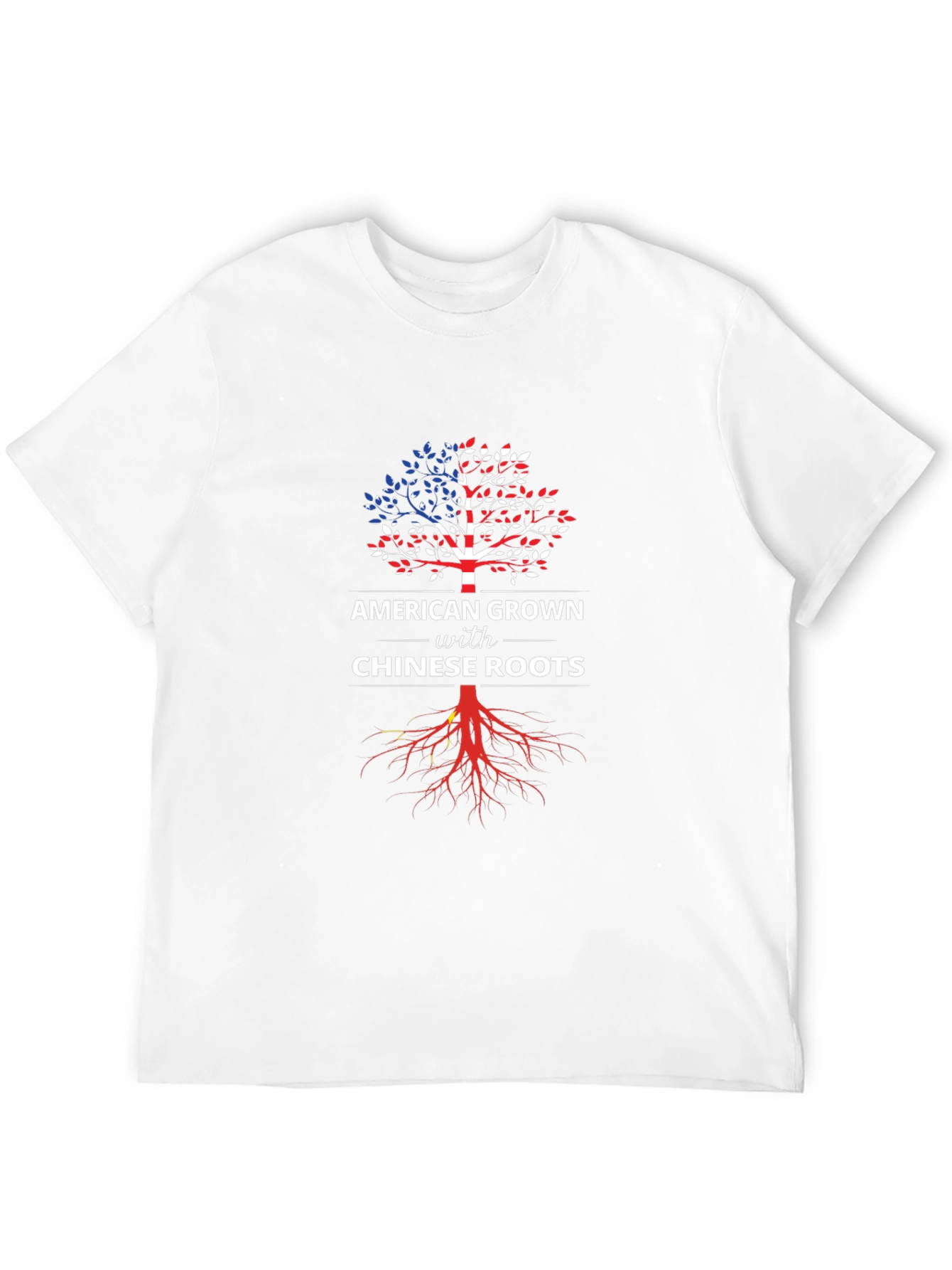 American Grown with Chinese Roots T-Shirt