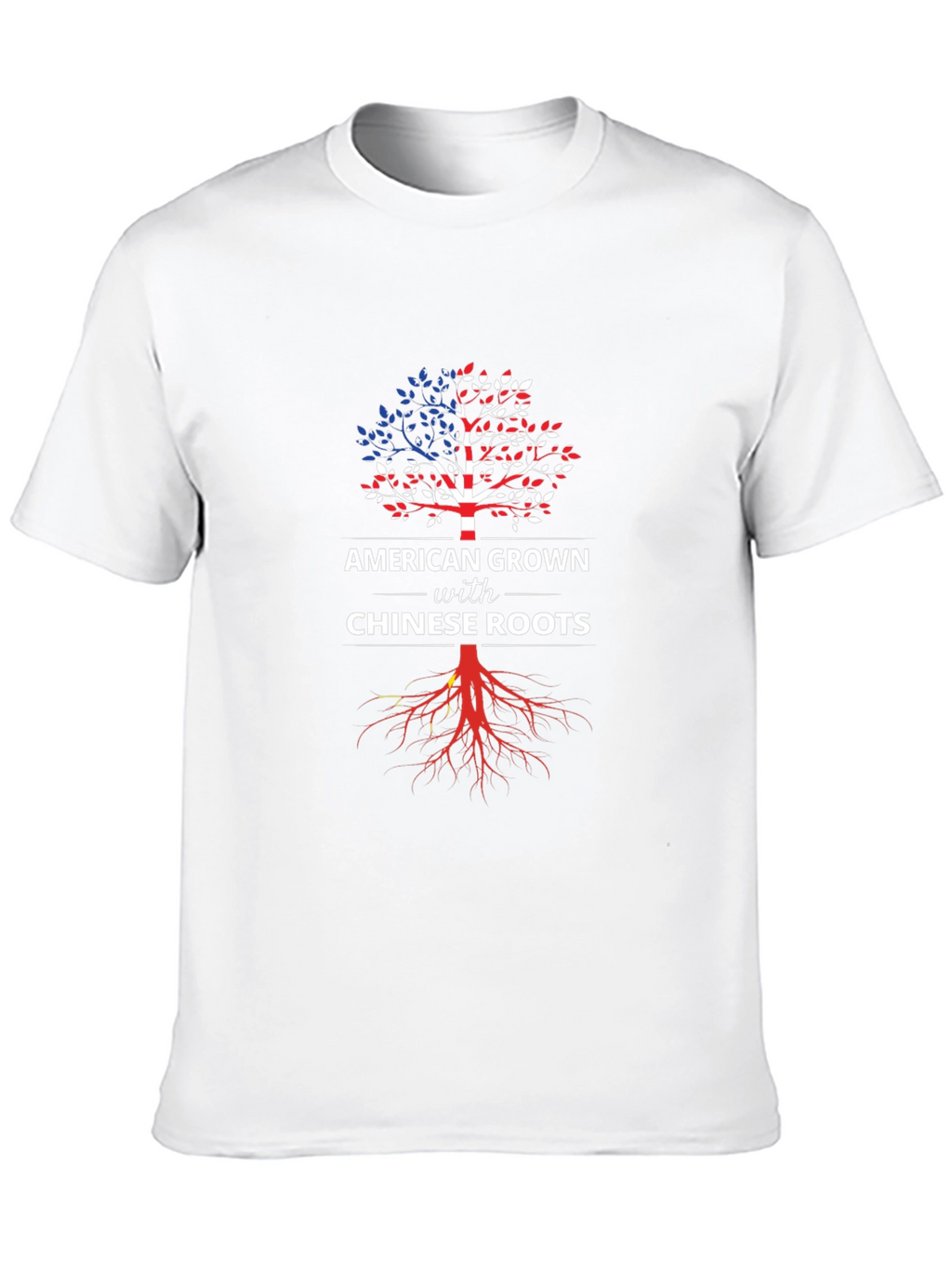 American Grown with Chinese Roots T-Shirt