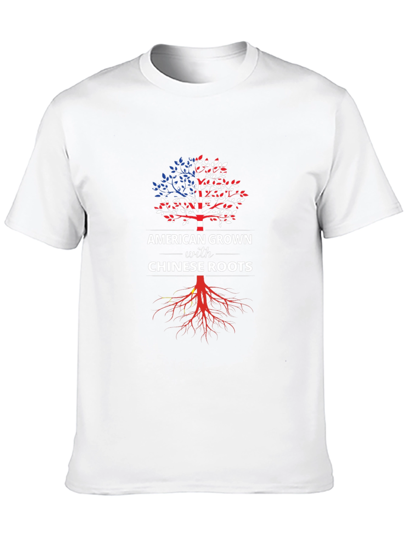 American Grown with Chinese Roots T-Shirt