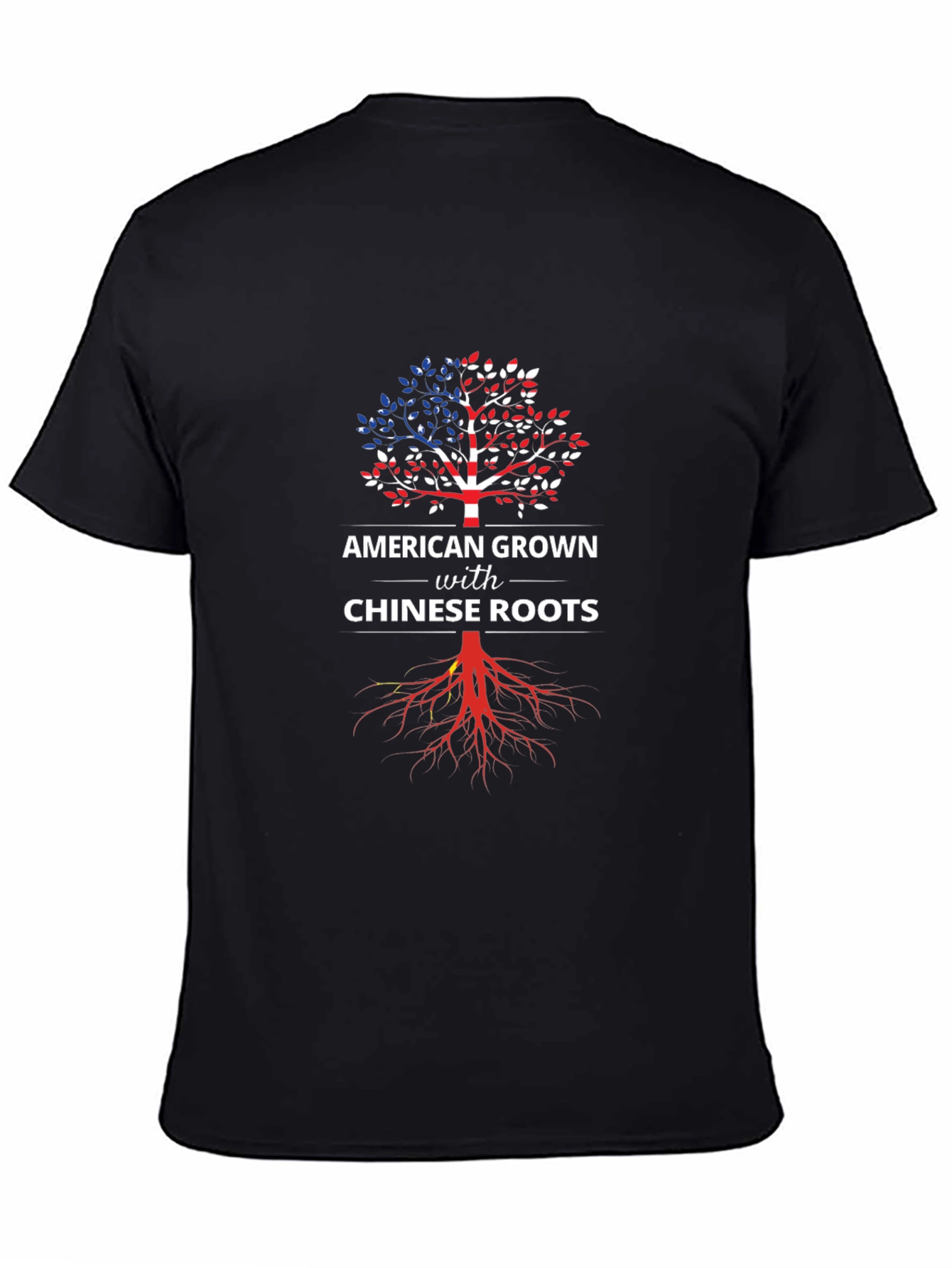 American Grown with Chinese Roots T-Shirt