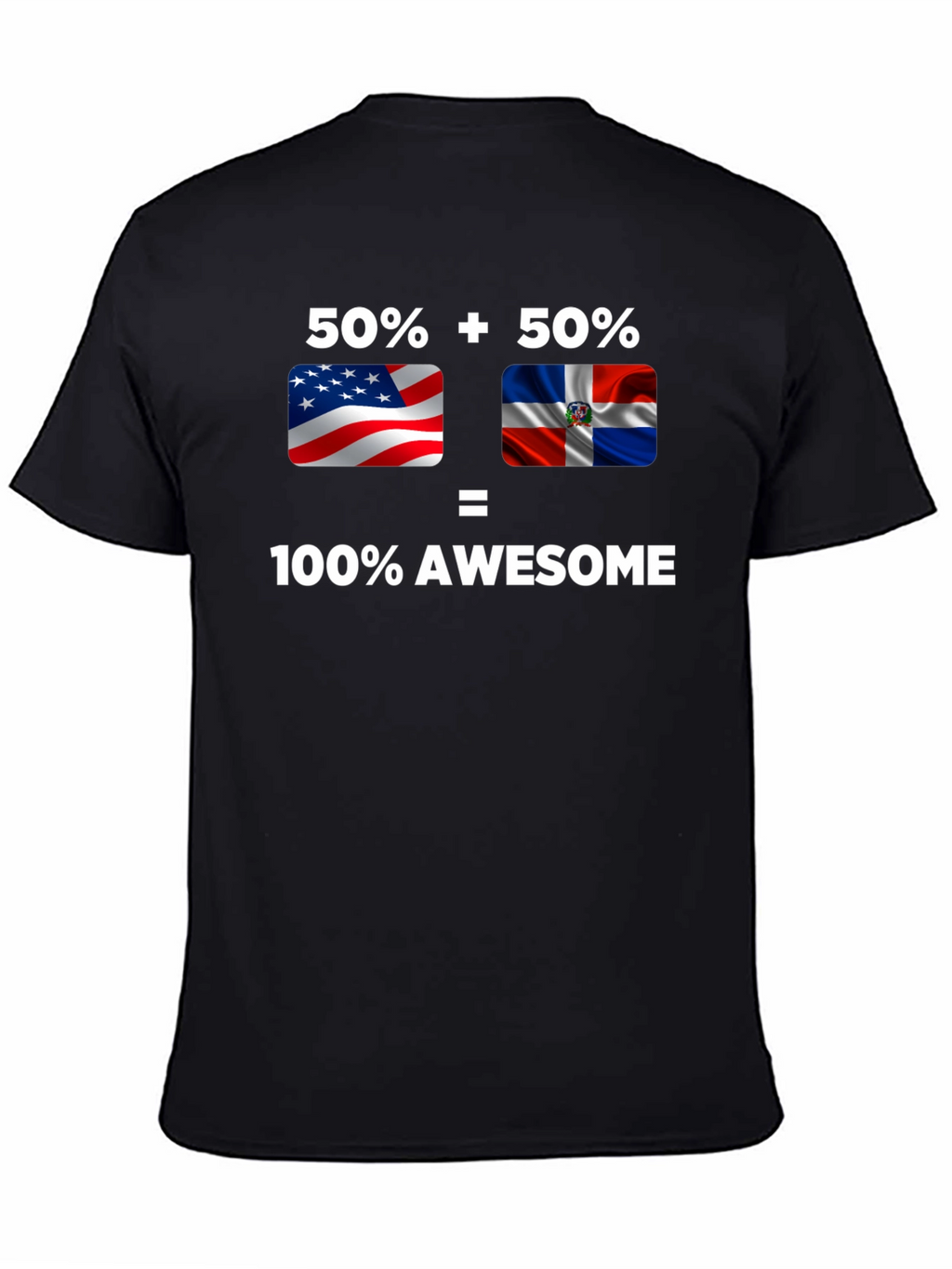 Awesome USA & Dominican Republic T-Shirt