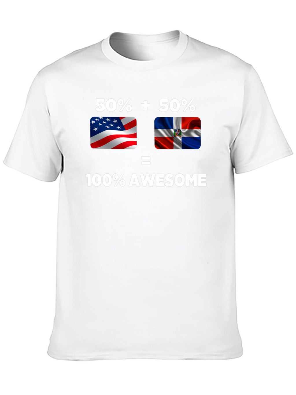 Awesome USA & Dominican Republic T-Shirt