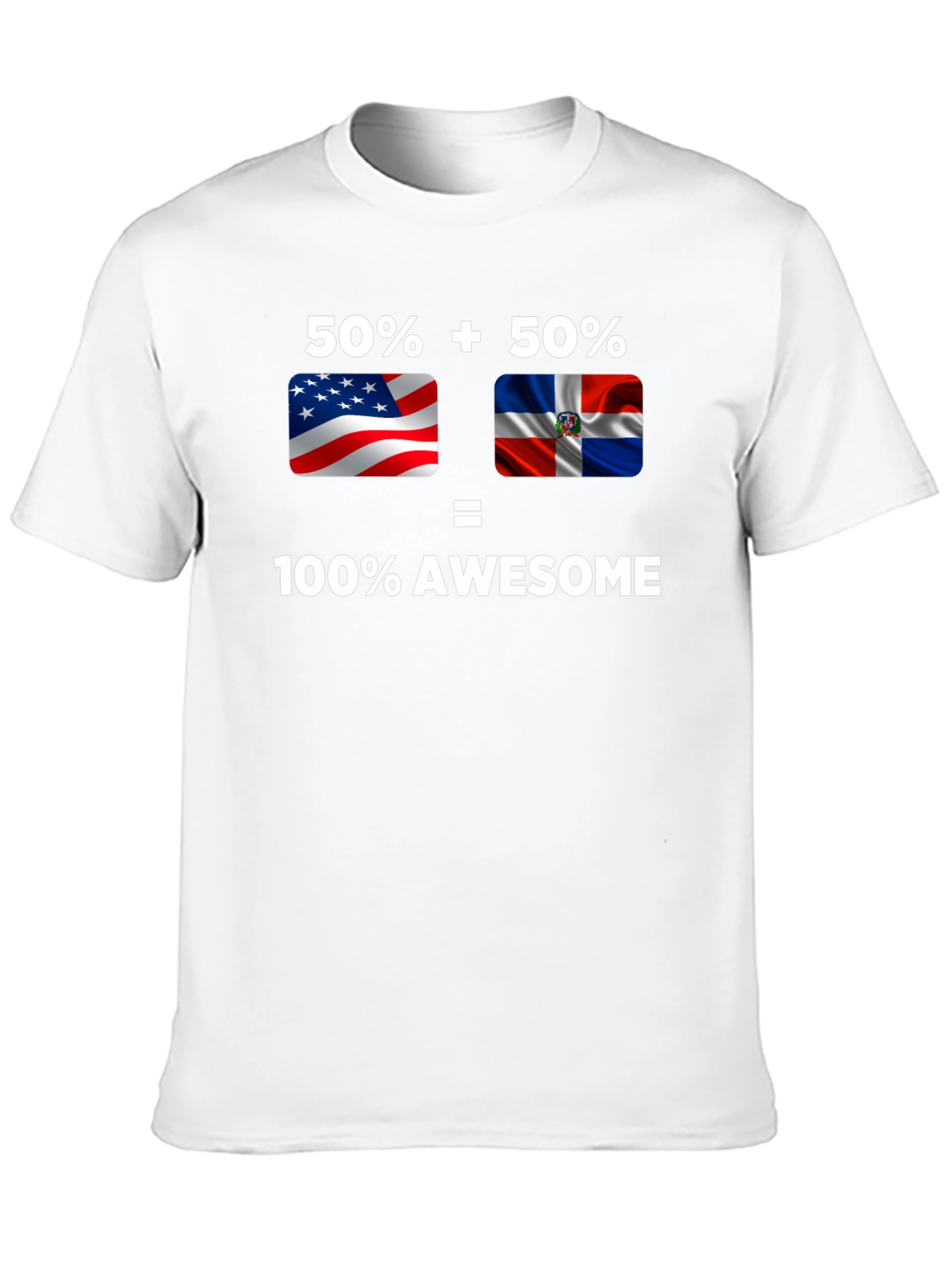 Awesome USA & Dominican Republic T-Shirt