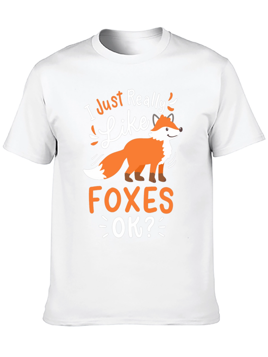 I Just Really Like Foxes Graphic Tee