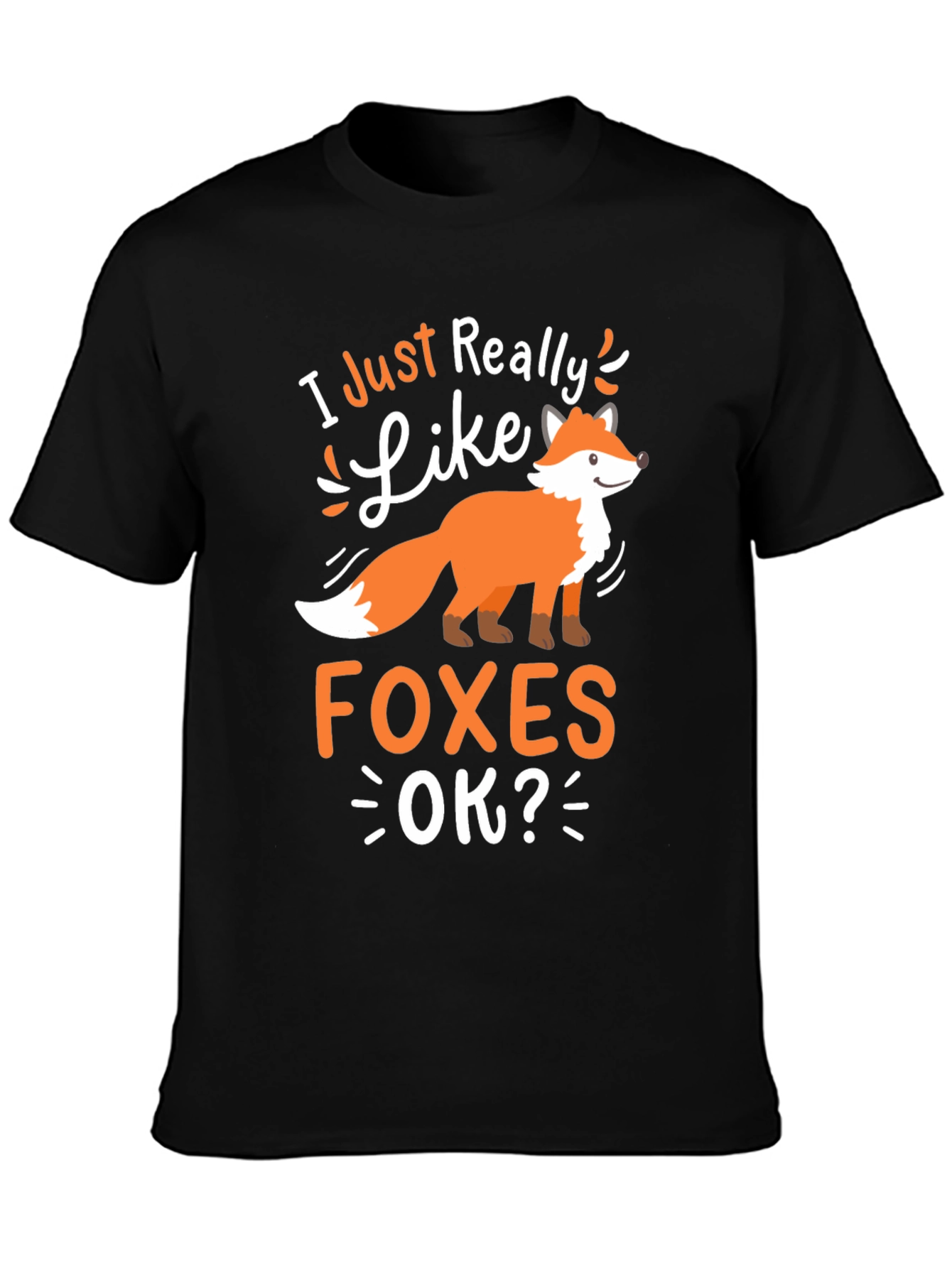 I Just Really Like Foxes Graphic Tee
