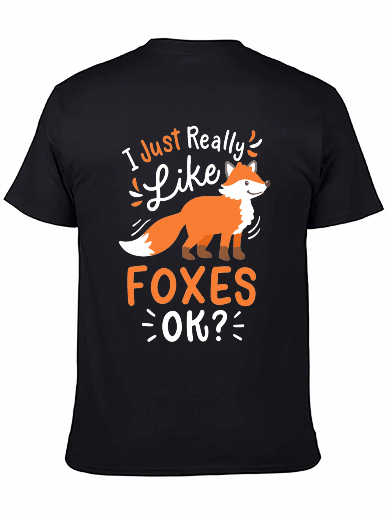 I Just Really Like Foxes Graphic Tee