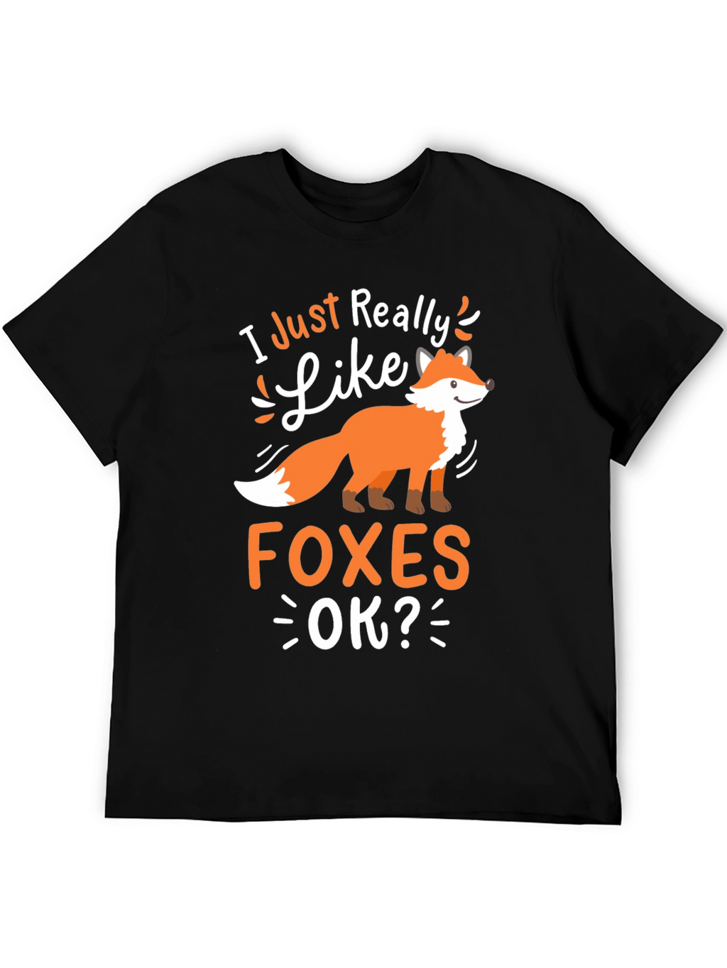 I Just Really Like Foxes Graphic Tee