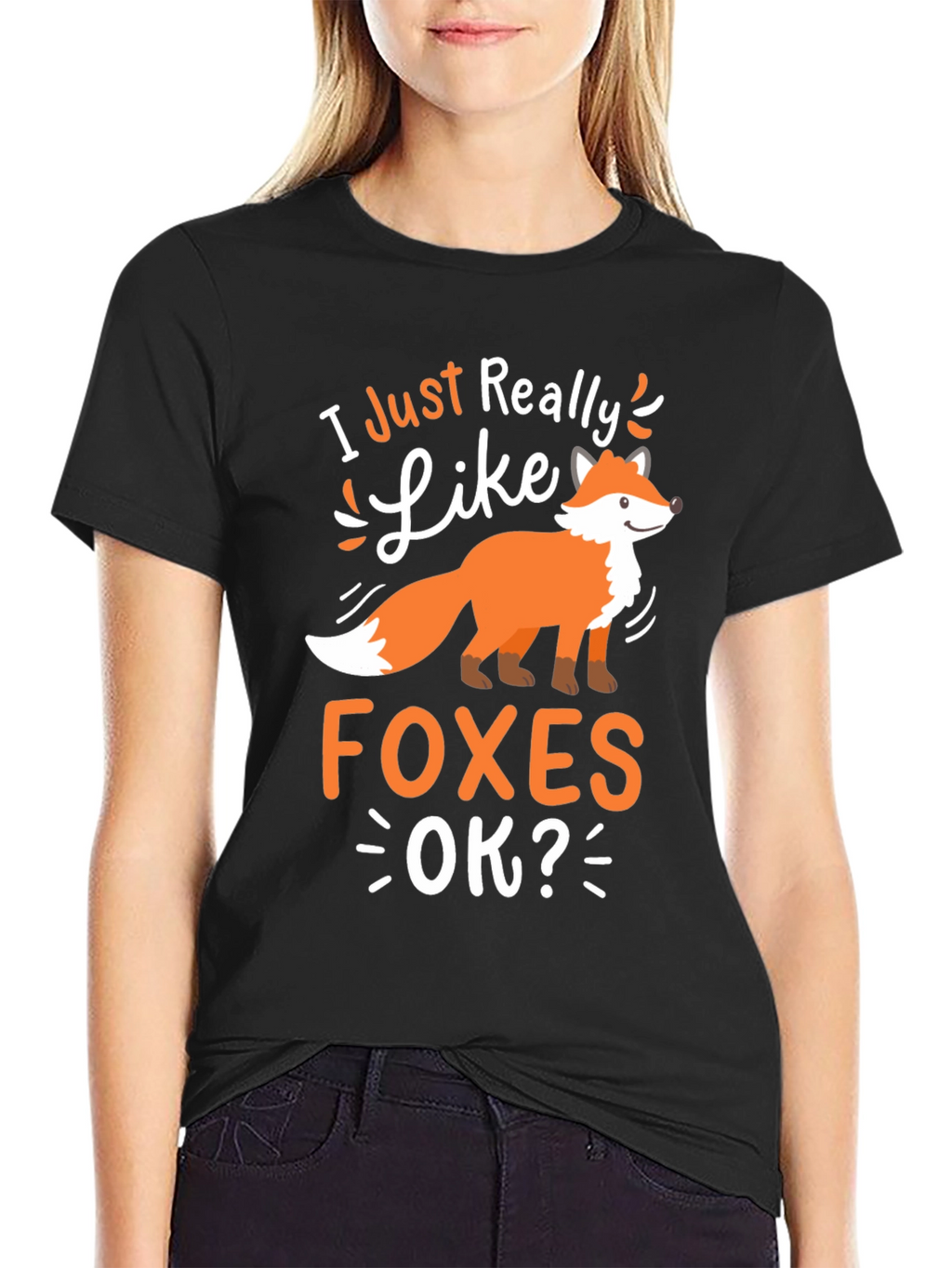I Just Really Like Foxes Graphic Tee